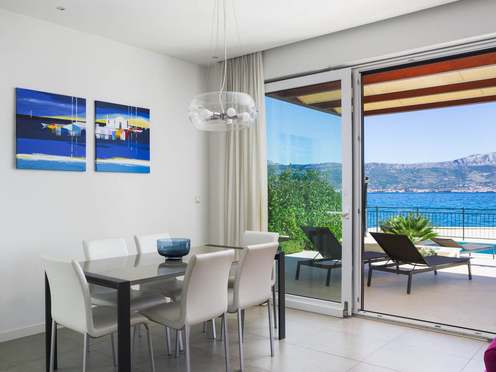 Luxuriöse Villa Golden C am Strand mit Pool-Dedans