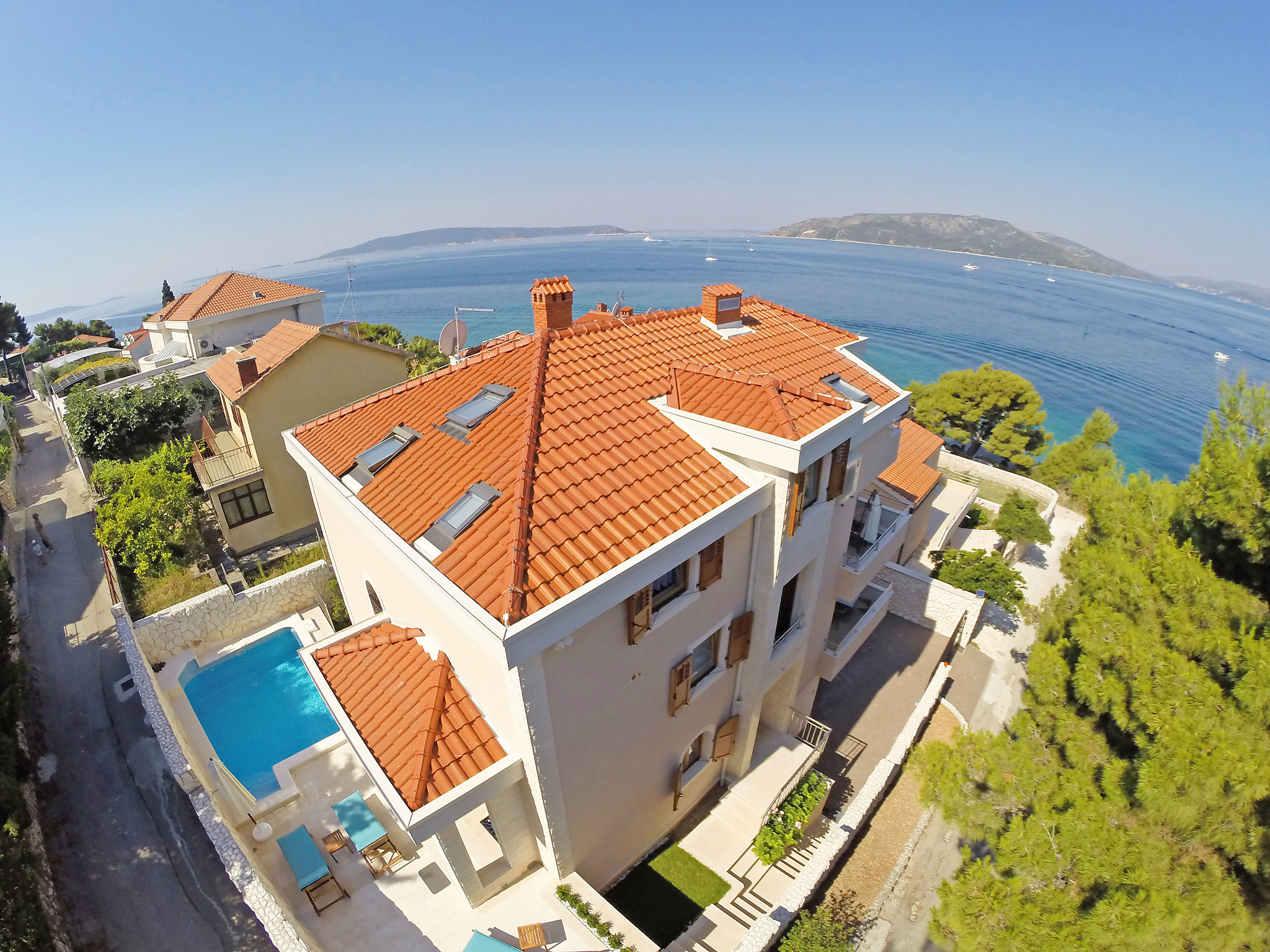 Villa Mustra: Luxe vrijstaande villa op 30 meter van de Adriatische Zee - foto 3