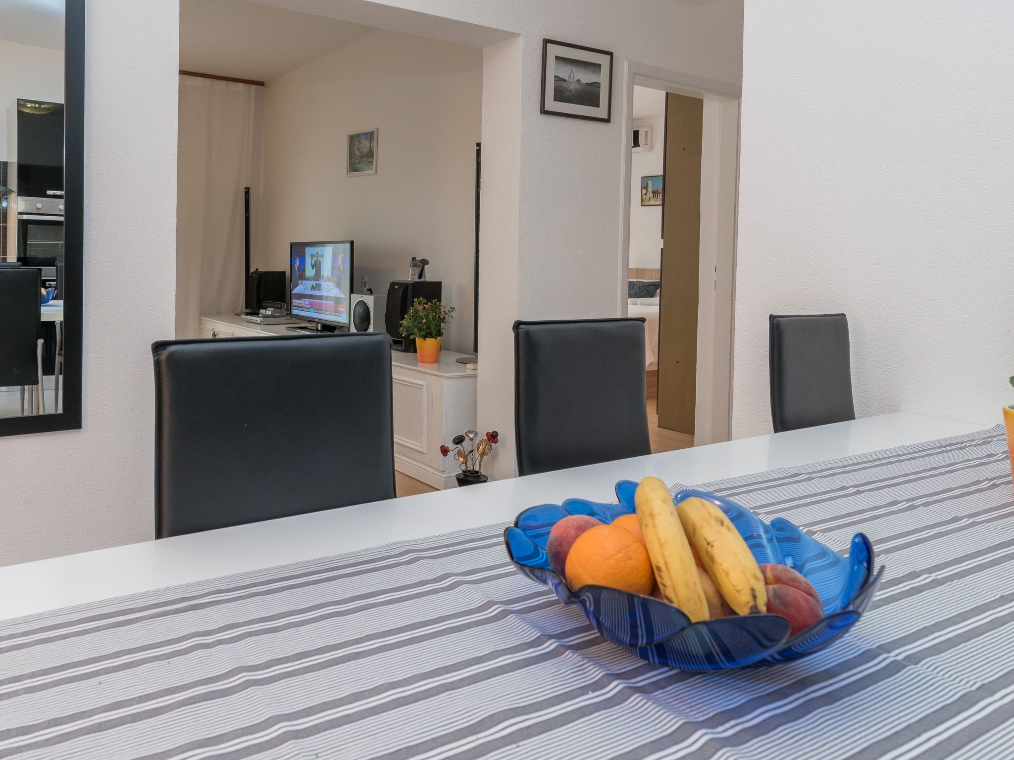 Apartment mit zwei Schlafzimmern und Meerblick