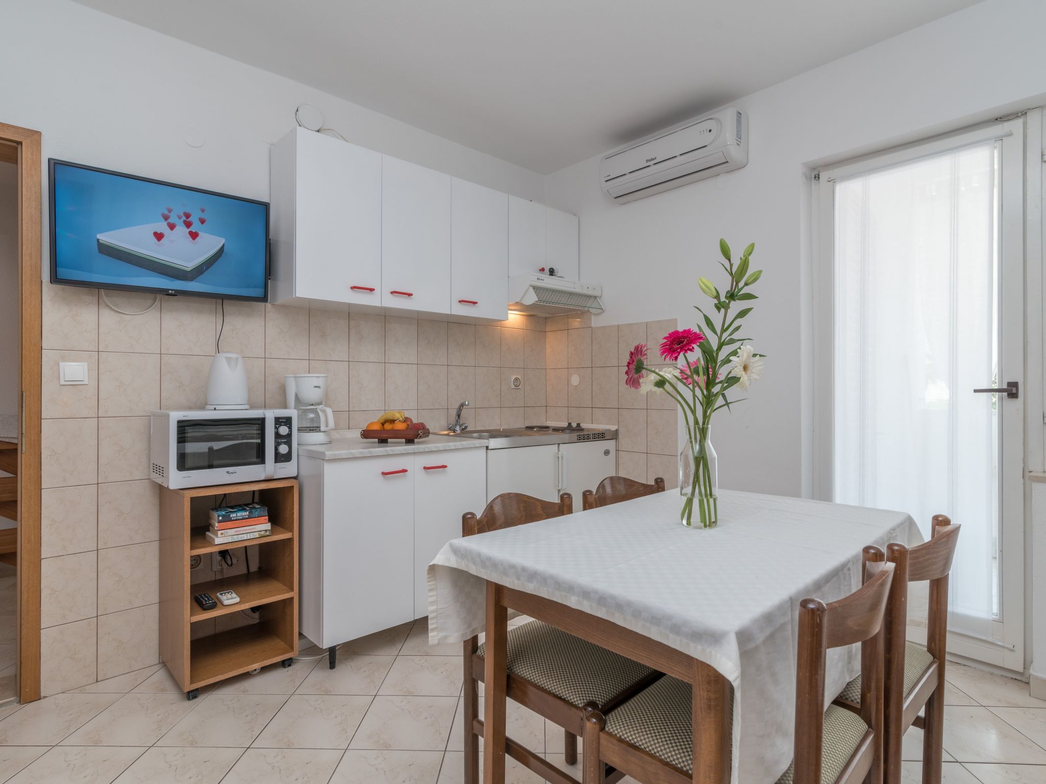 Apartment mit zwei Schlafzimmern und eigenem Balkon