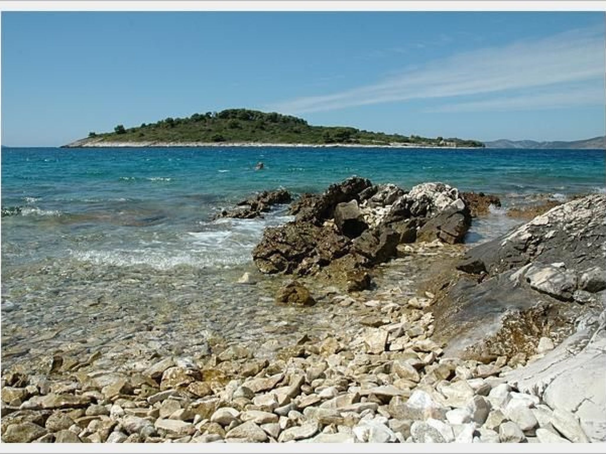 Villa Mediteran, kleine Ferienwohnung mit Balkon-Drinnen