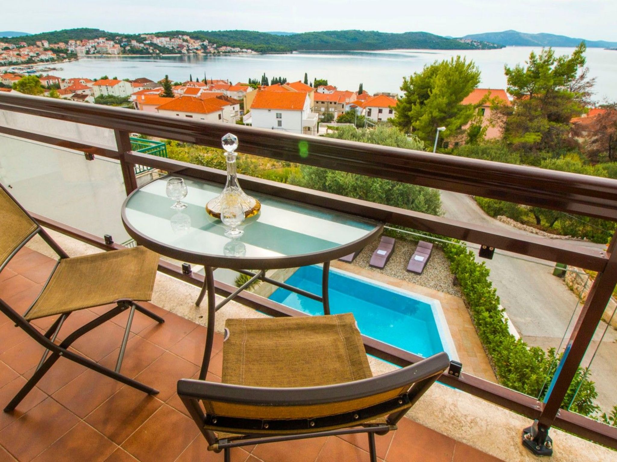 Vakantiehuis in Trogir/Okrug Donji (Kroatië) 1 hond is welkom