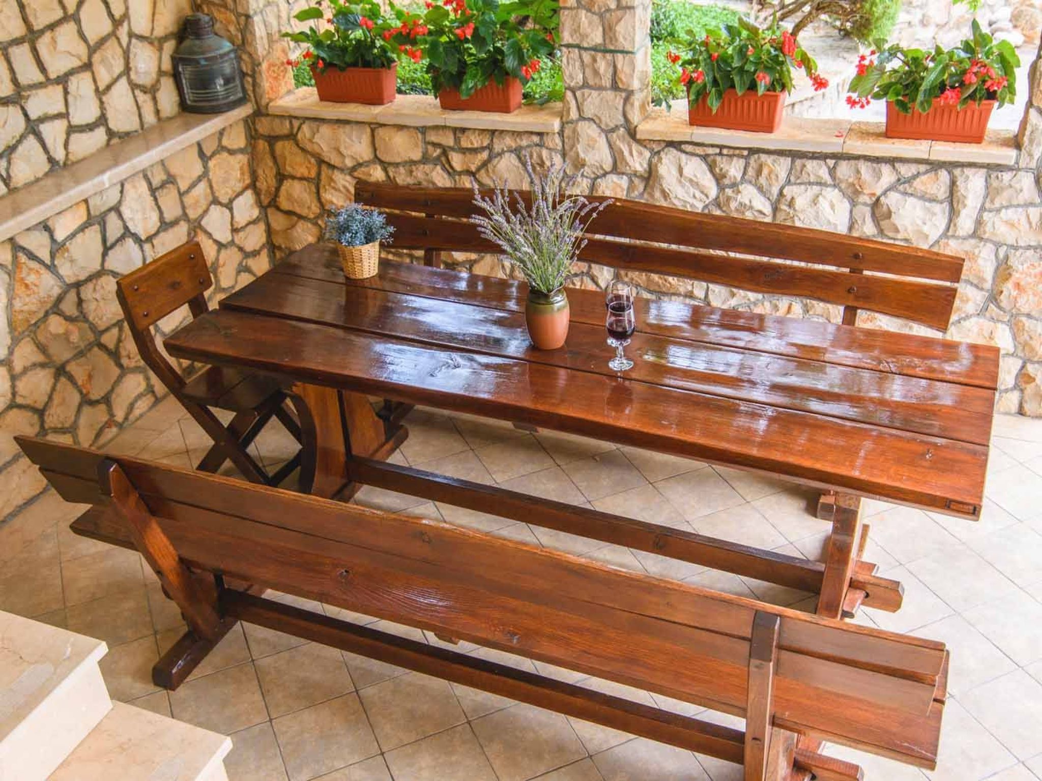 Moderne Wohnung Maris 2A- EOS CROATIA-Dehors