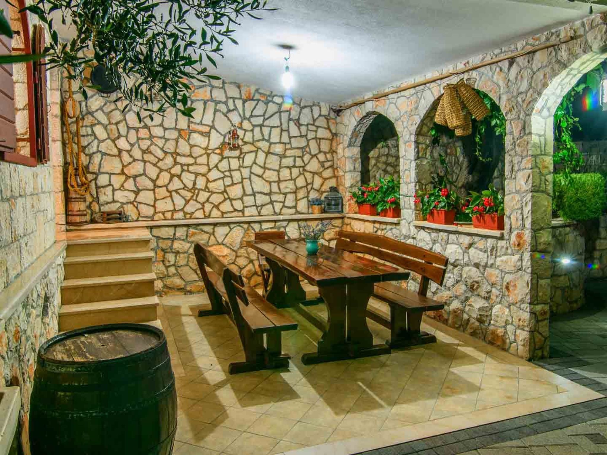 Moderne Wohnung Maris 2A- EOS CROATIA-Dehors