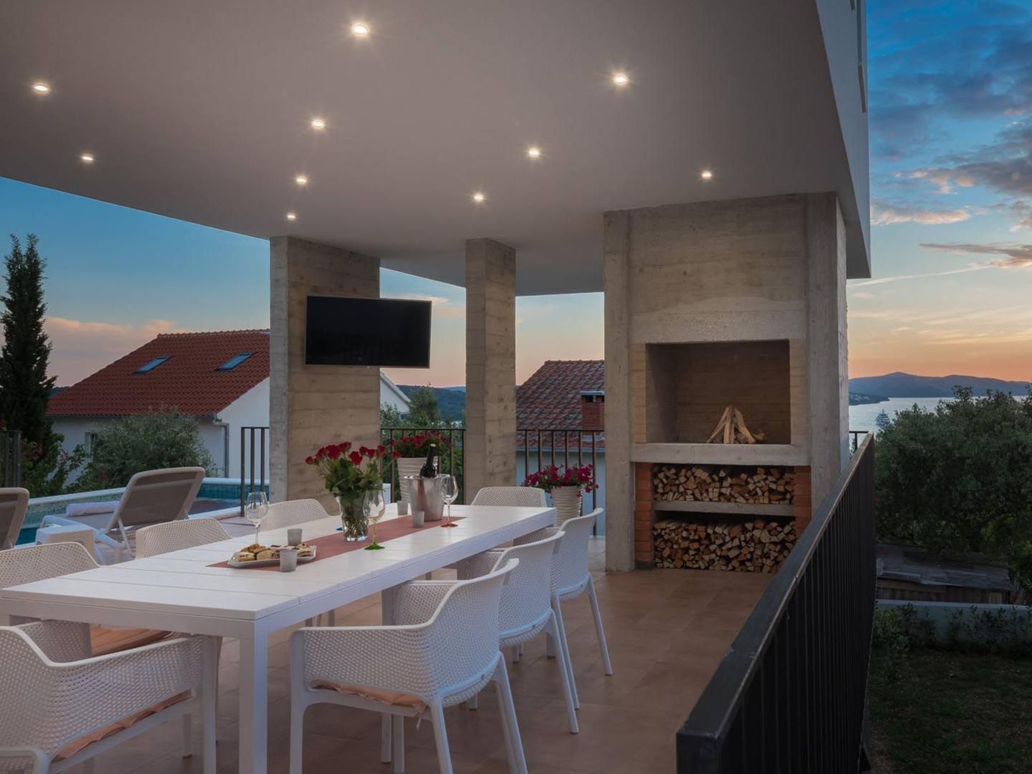 Moderne Ferienvilla Prima Vista