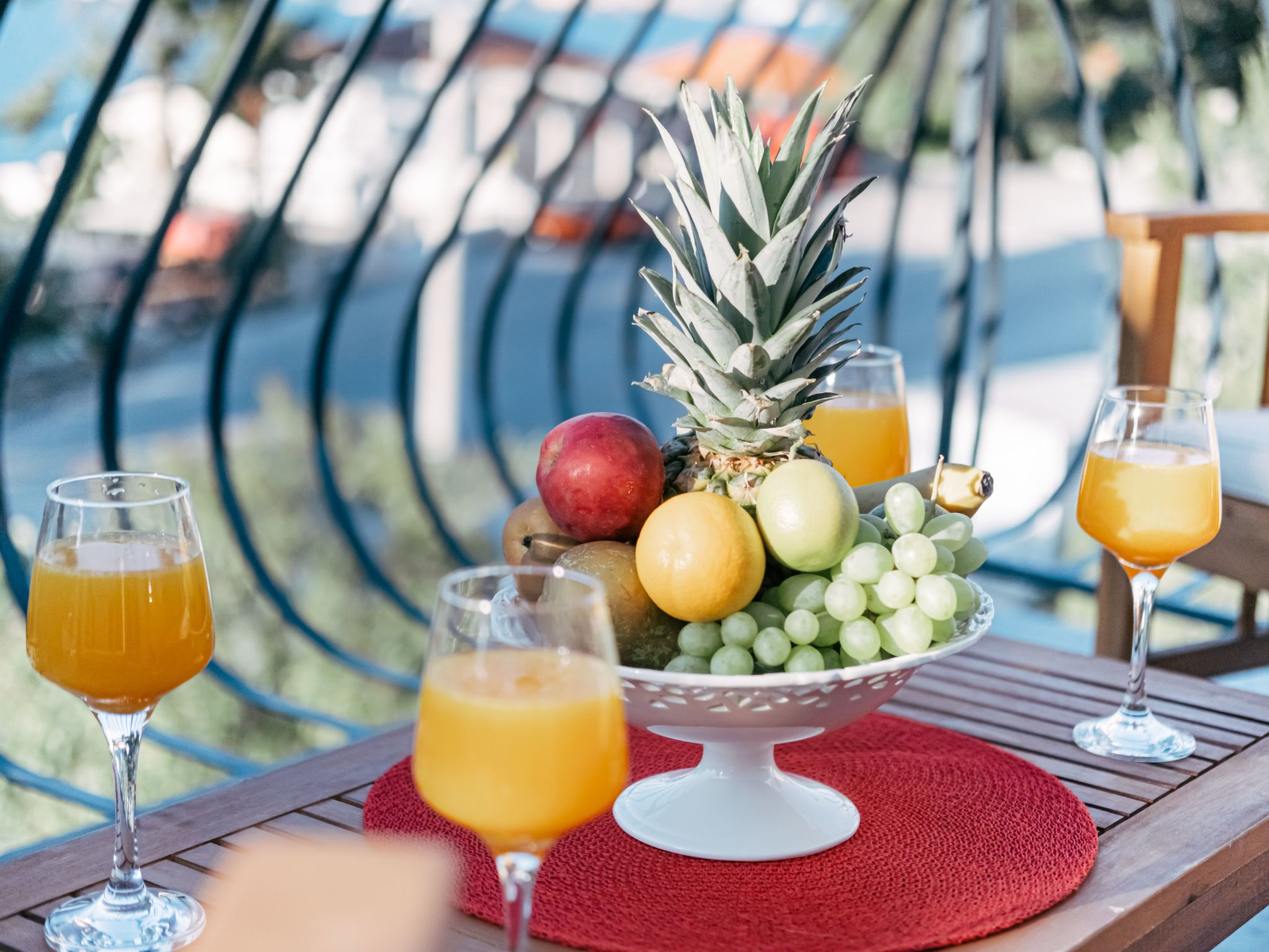 Wohnung "Esthera 6" mit Blick auf das Wasser