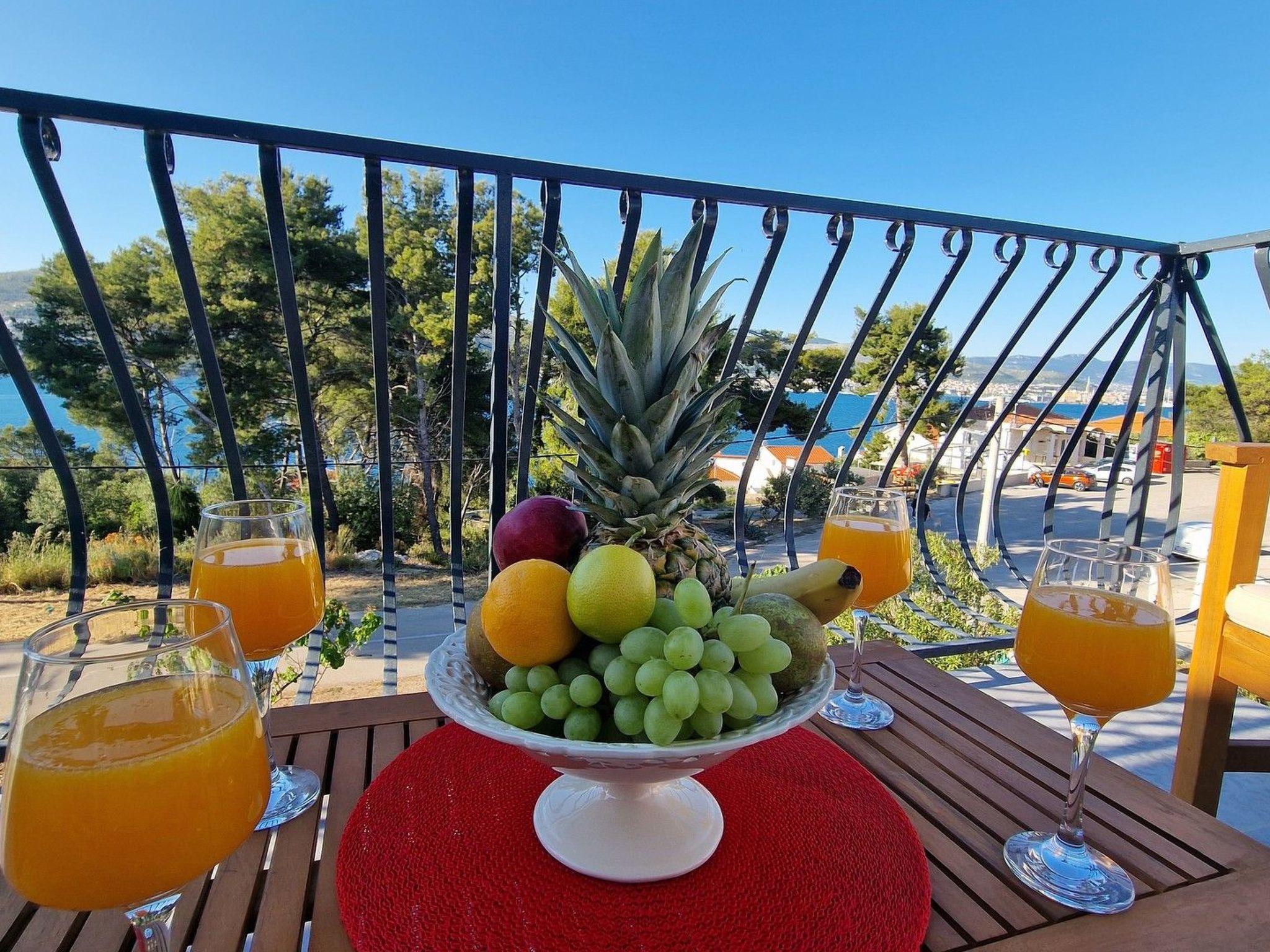Wohnung "Esthera 6" mit Blick auf das Wasser