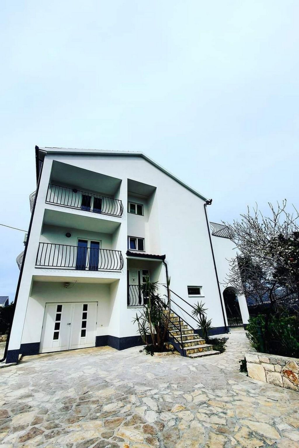 Wohnung "Esthera 6" mit Blick auf das Wasser-Draußen