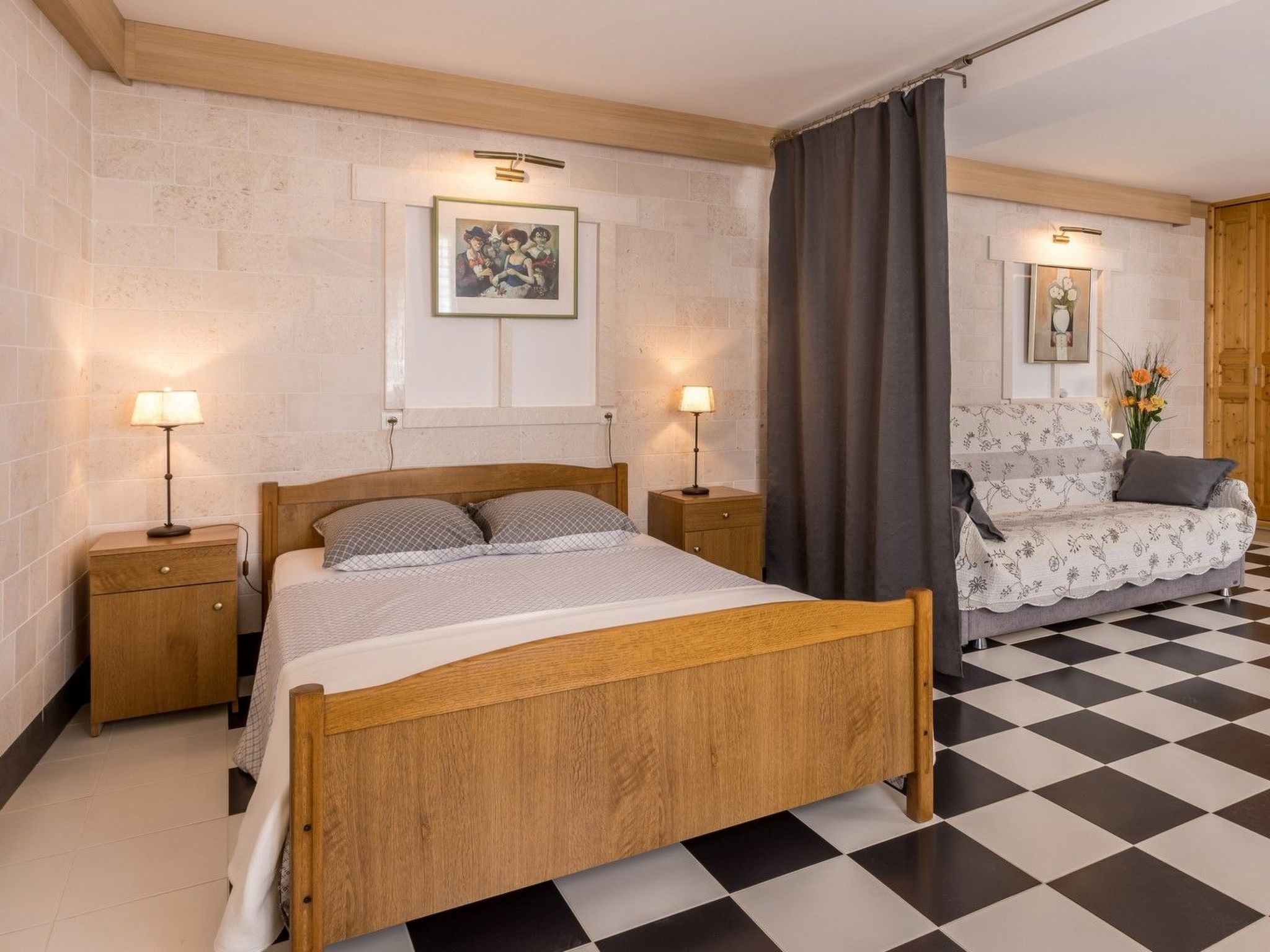 Studio für 2 Personen in Okrug Gornji, Dalmatien-Image-tags.info