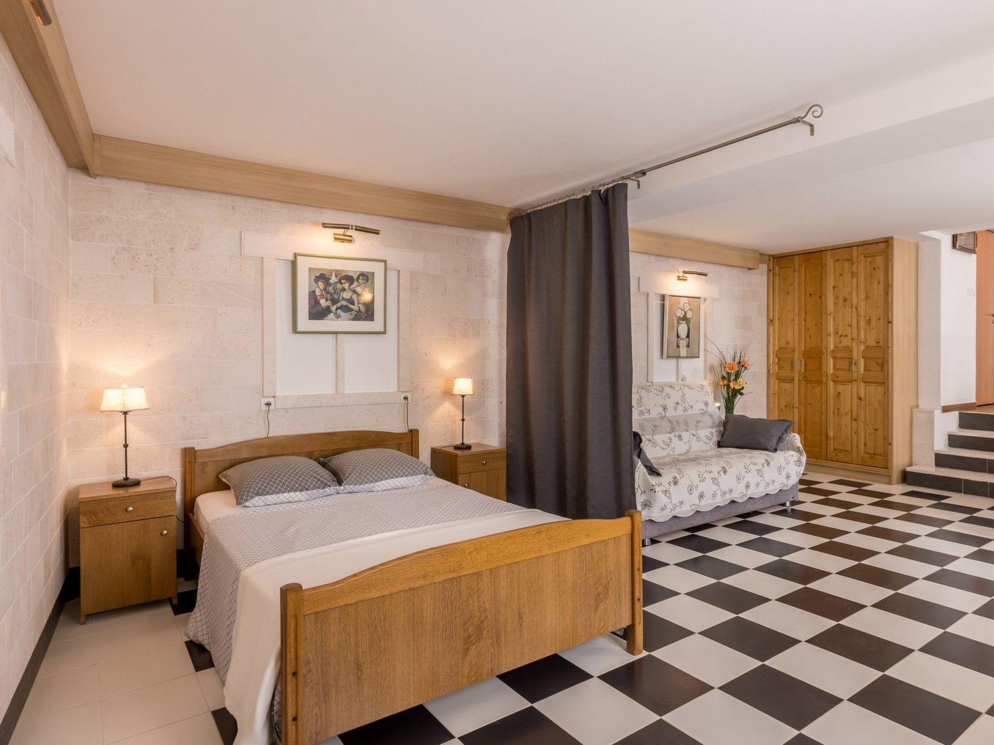 Studio für 2 Personen in Okrug Gornji, Dalmatien-Image-tags.info