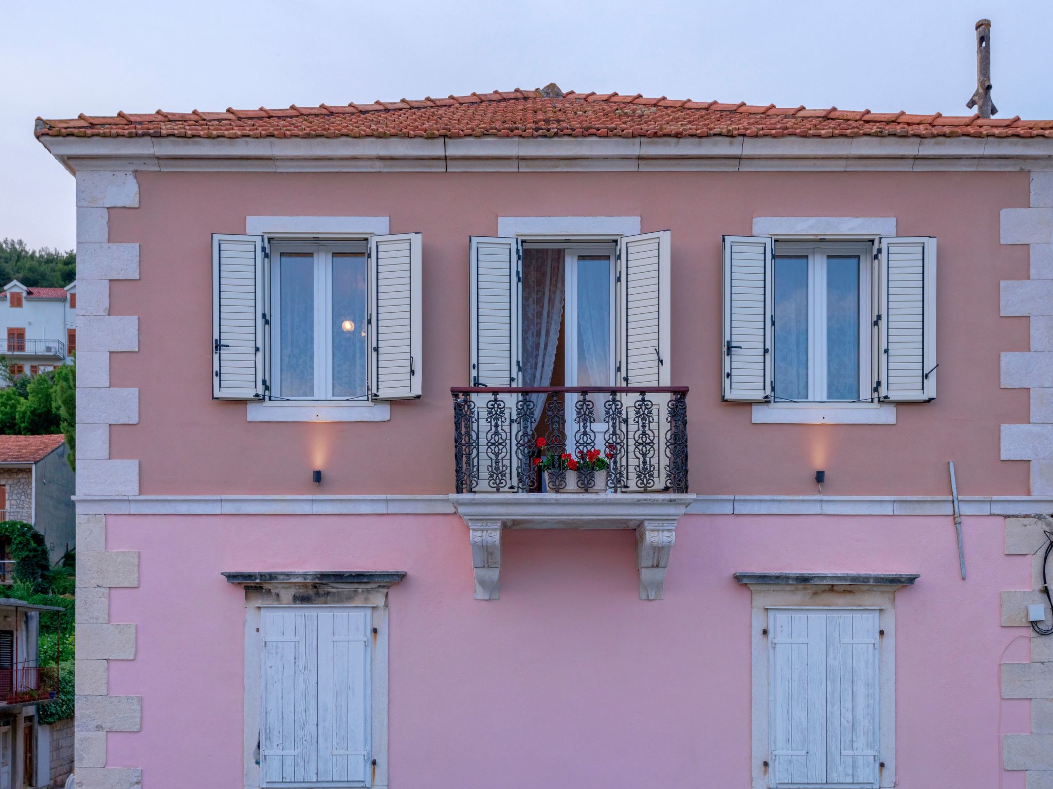 Villa Radovani mit privatem Pool und Panoramablick aufs Meer, Jelsa, Insel Hvar-Image-tags.info