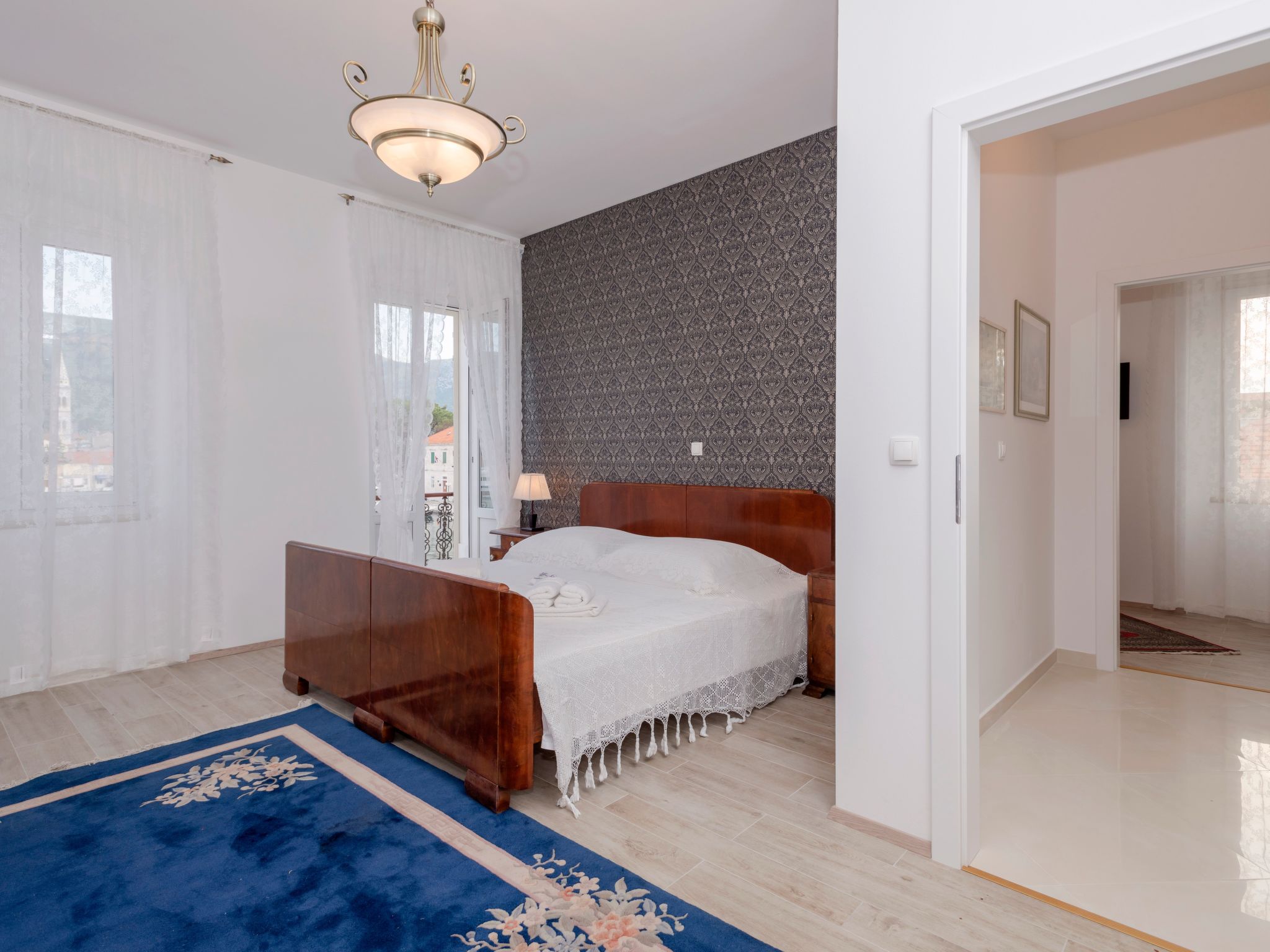 Villa Radovani mit privatem Pool und Panoramablick aufs Meer, Jelsa, Insel Hvar-Image-tags.info