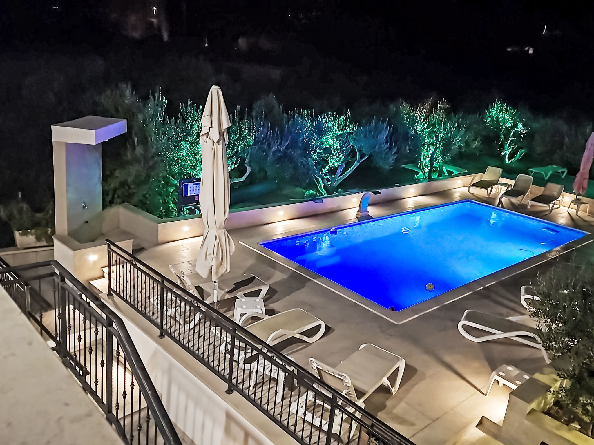 Villa Rimac in Kastel Stafilic mit Garten, Grill