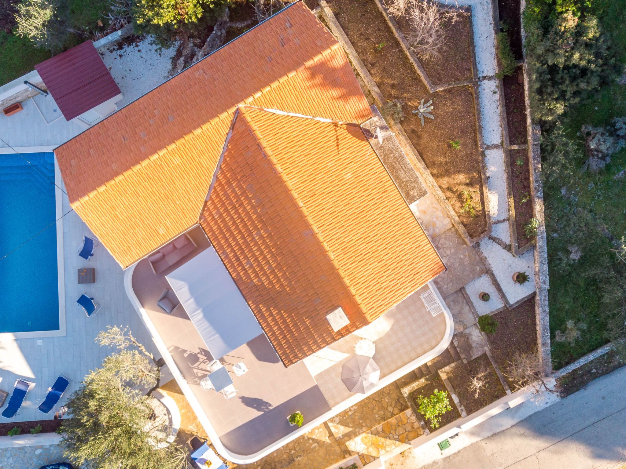 Haus in Splitska mit kostenlosem Parkplatz