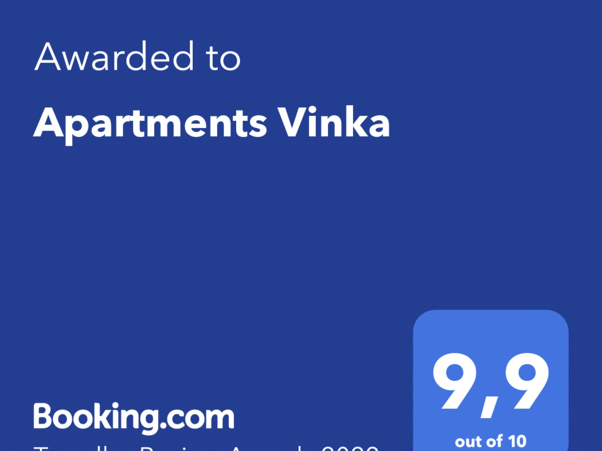 Vinka mit schönem Meerblick