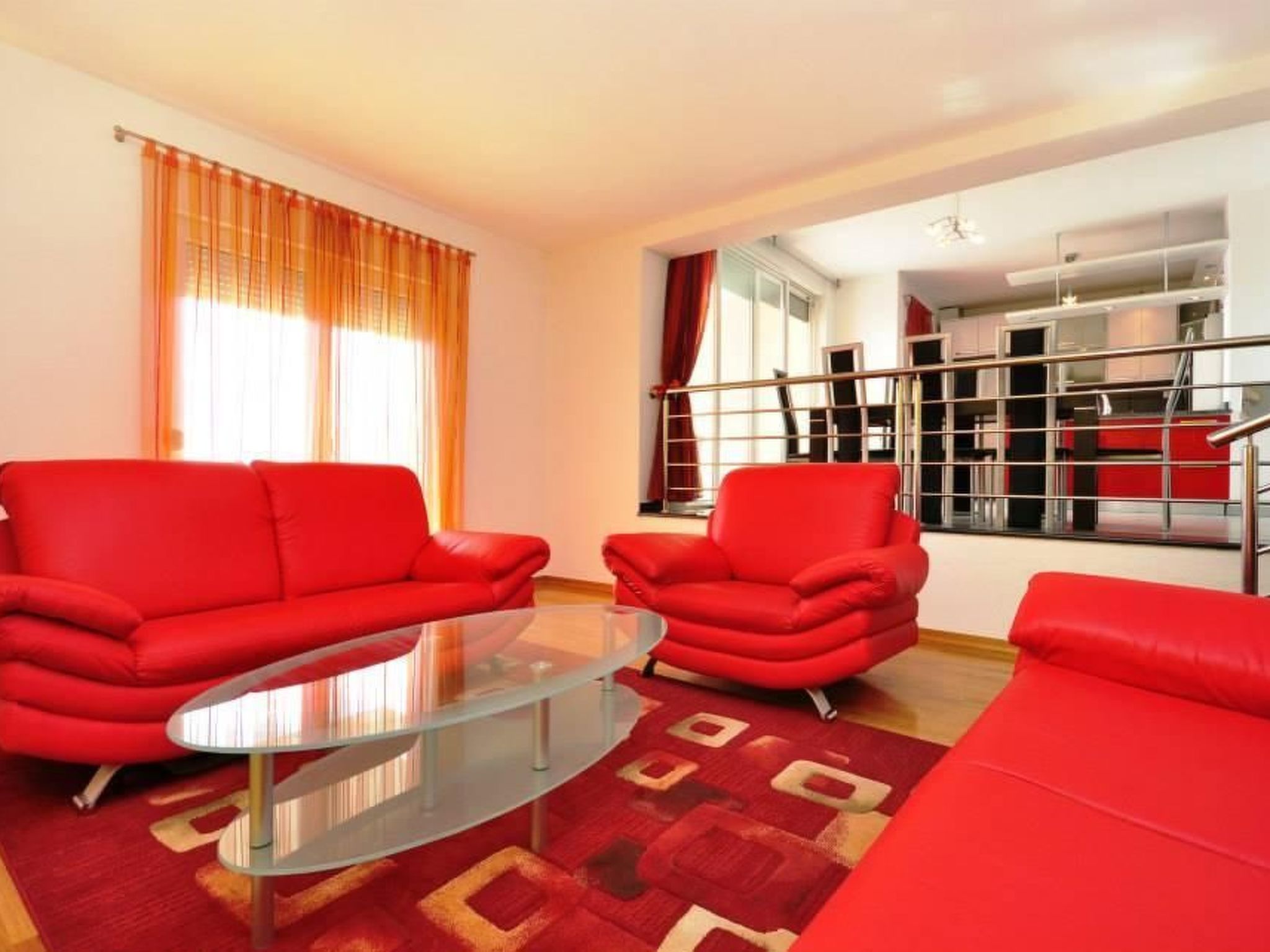 "Red" mit Blick auf das Wasser