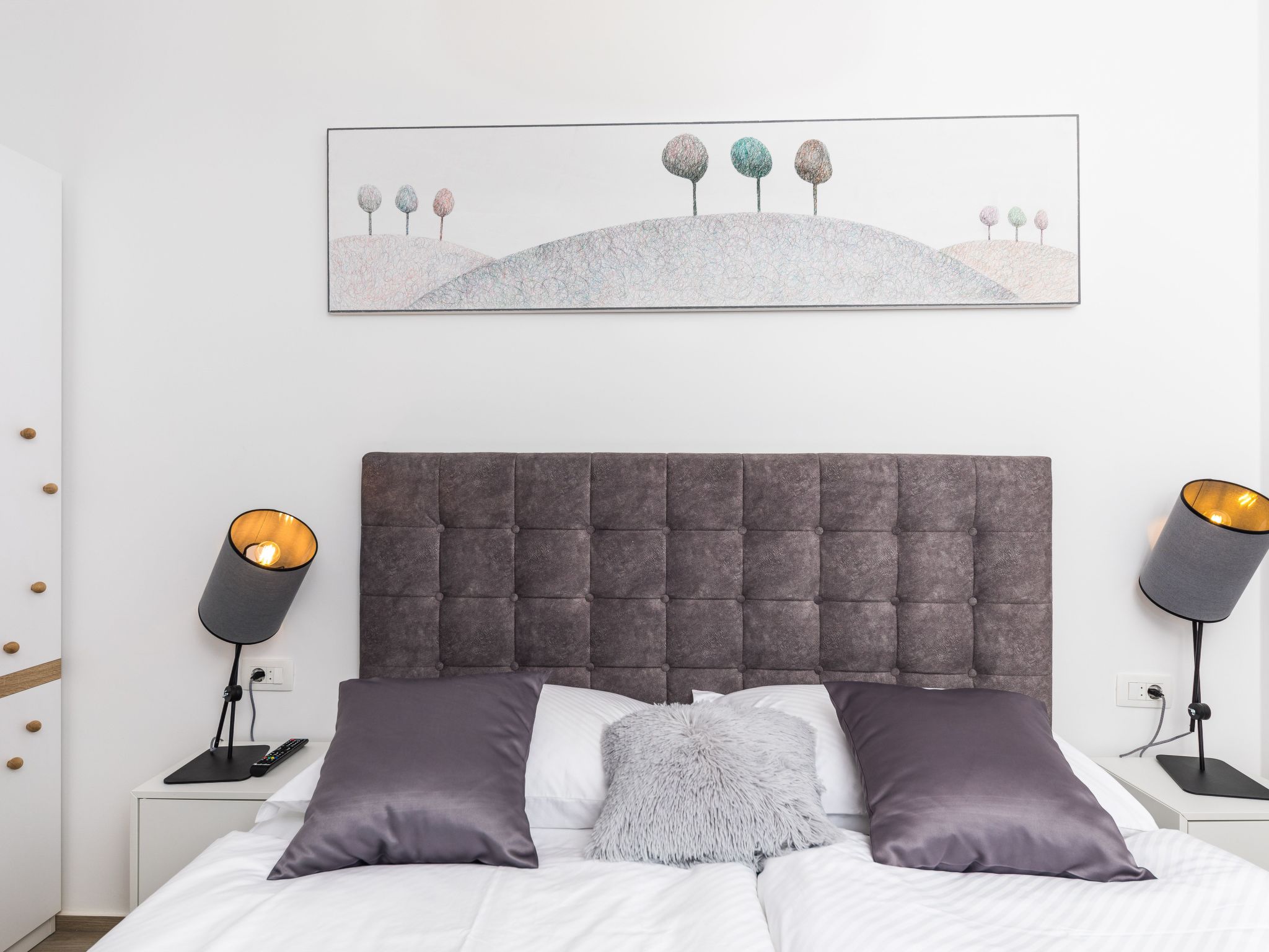 Modern eingerichtete Villa Ingrid mit beheiztem Pool-Drinnen