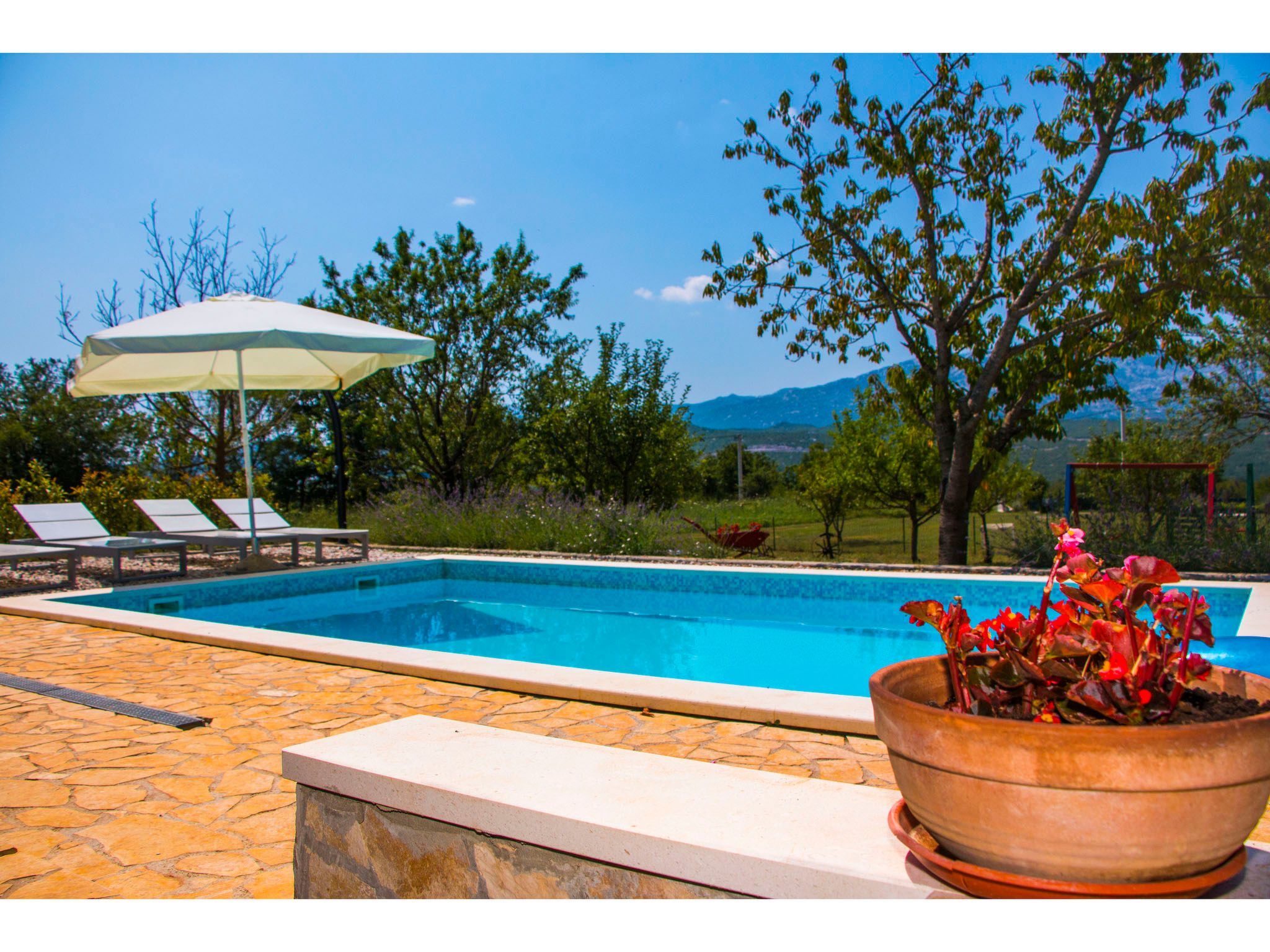 Romantisches Haus in Krušvar mit privatem Pool