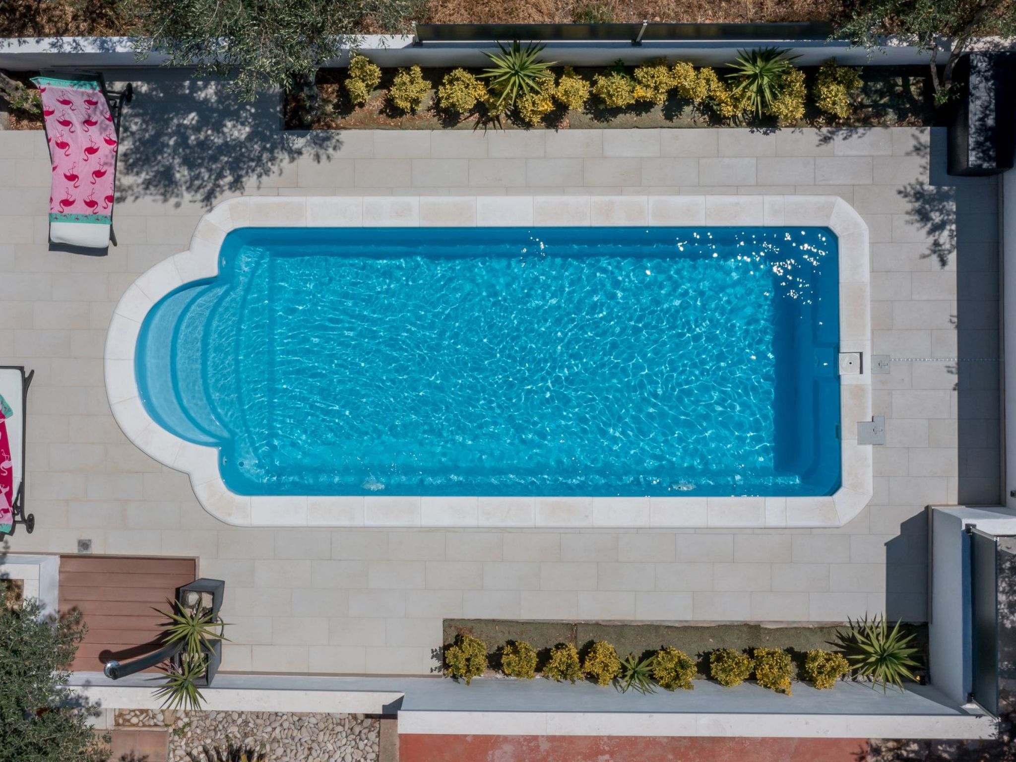 Komplex Oliva mit Pool und großem Garten-Drinnen