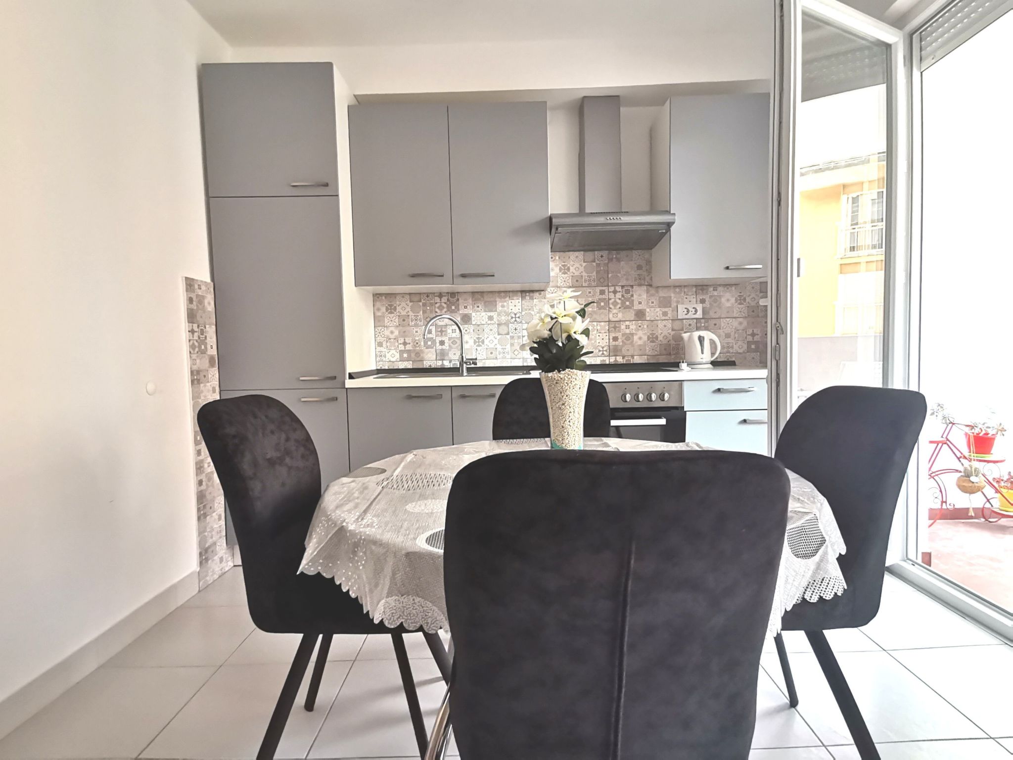 Wohnung mit Terrasse-Dedans