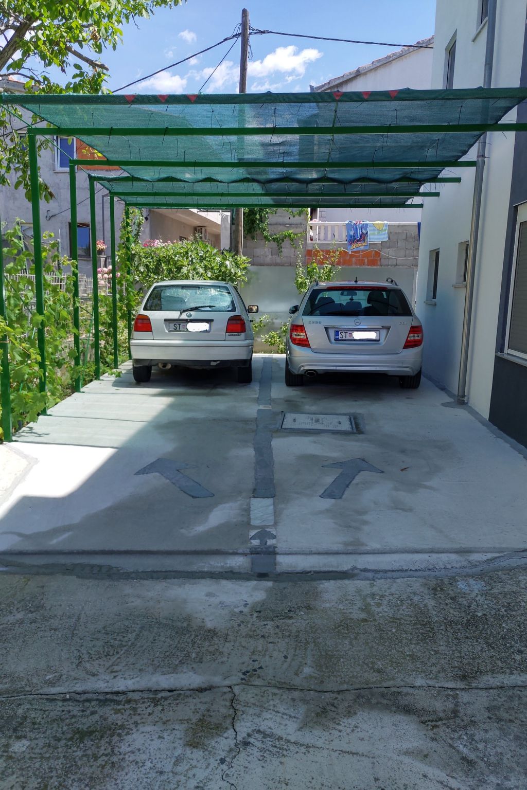 Apartment mit Terrasse-Dedans