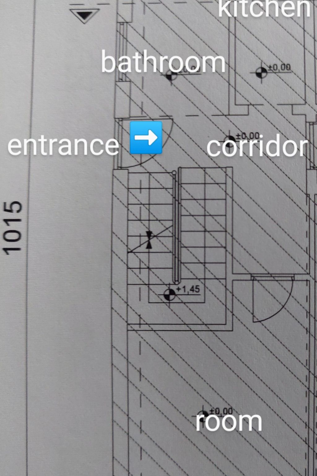 Zimmer mit Garten-Dedans