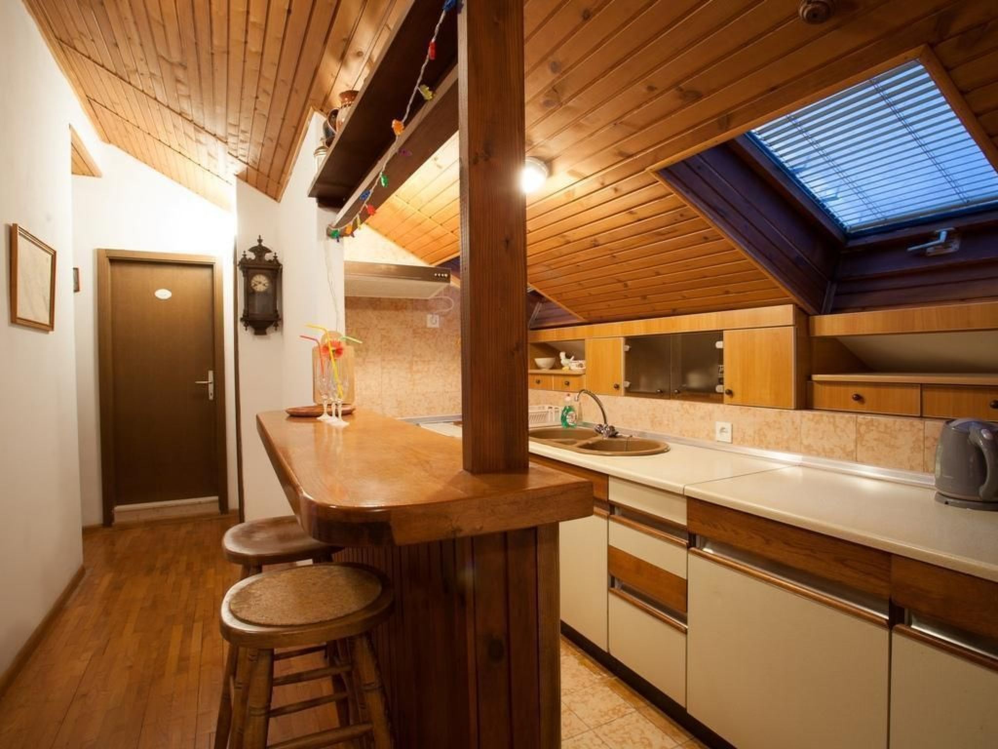 Ruhige Ferienwohnung mit herrlicher Aussicht-Drinnen