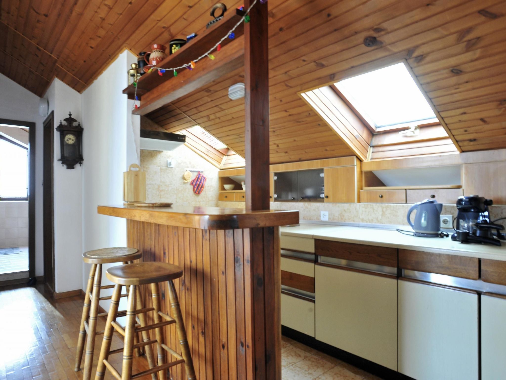 Ruhige Ferienwohnung mit herrlicher Aussicht-Drinnen