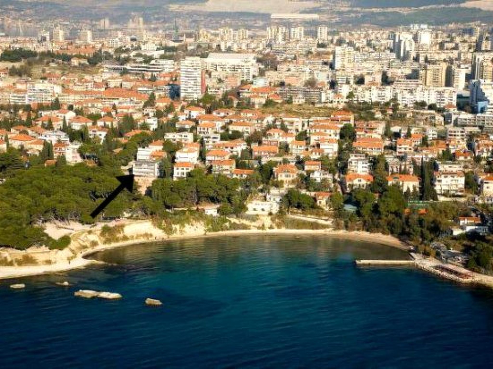 Direkt am Meer, nur einen Steinwurf von den Stränden mit Meerblick entfernt-Buiten