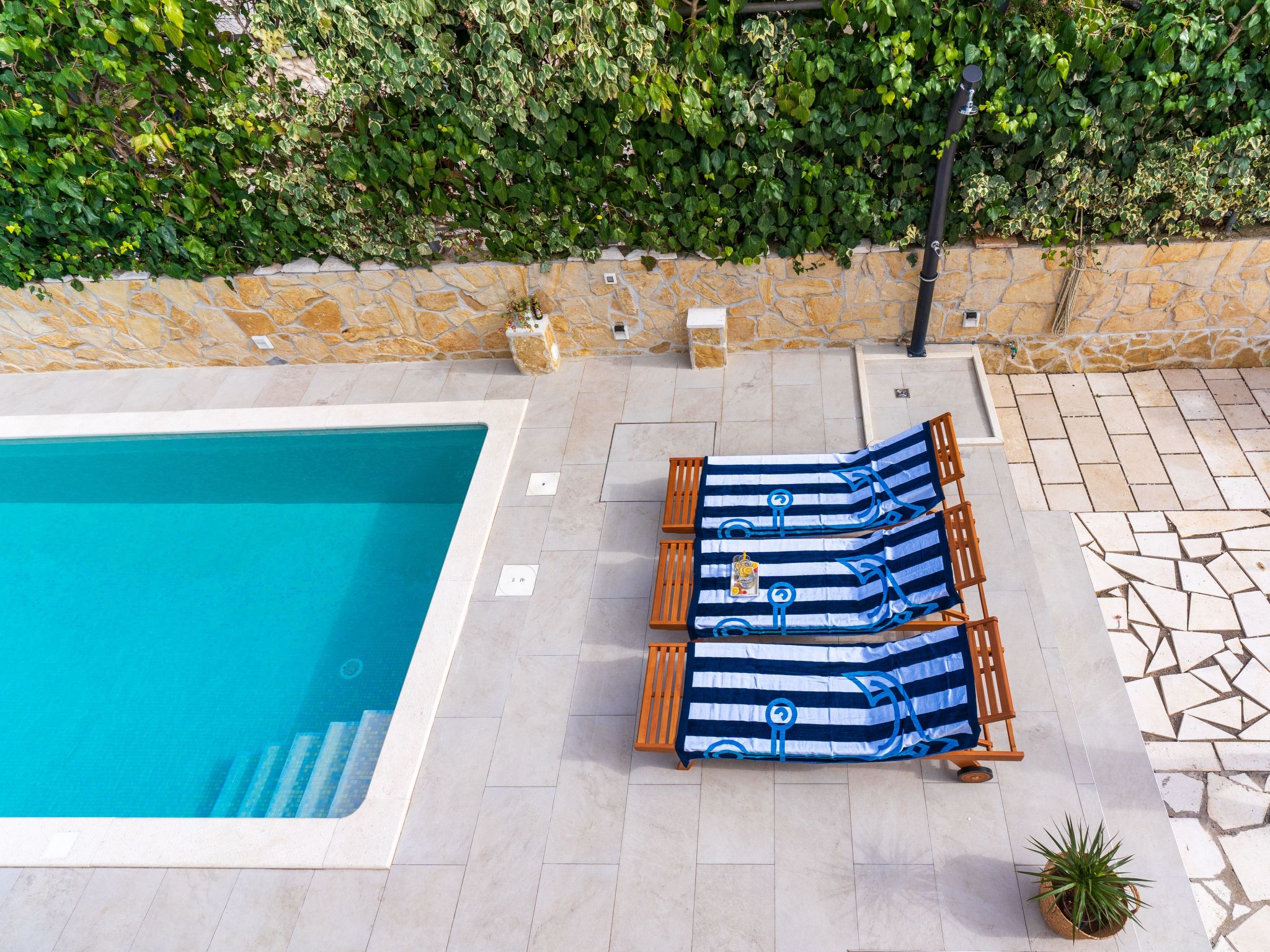 Ferienvilla "Casa Korina" mit eigenem Pool-Dedans