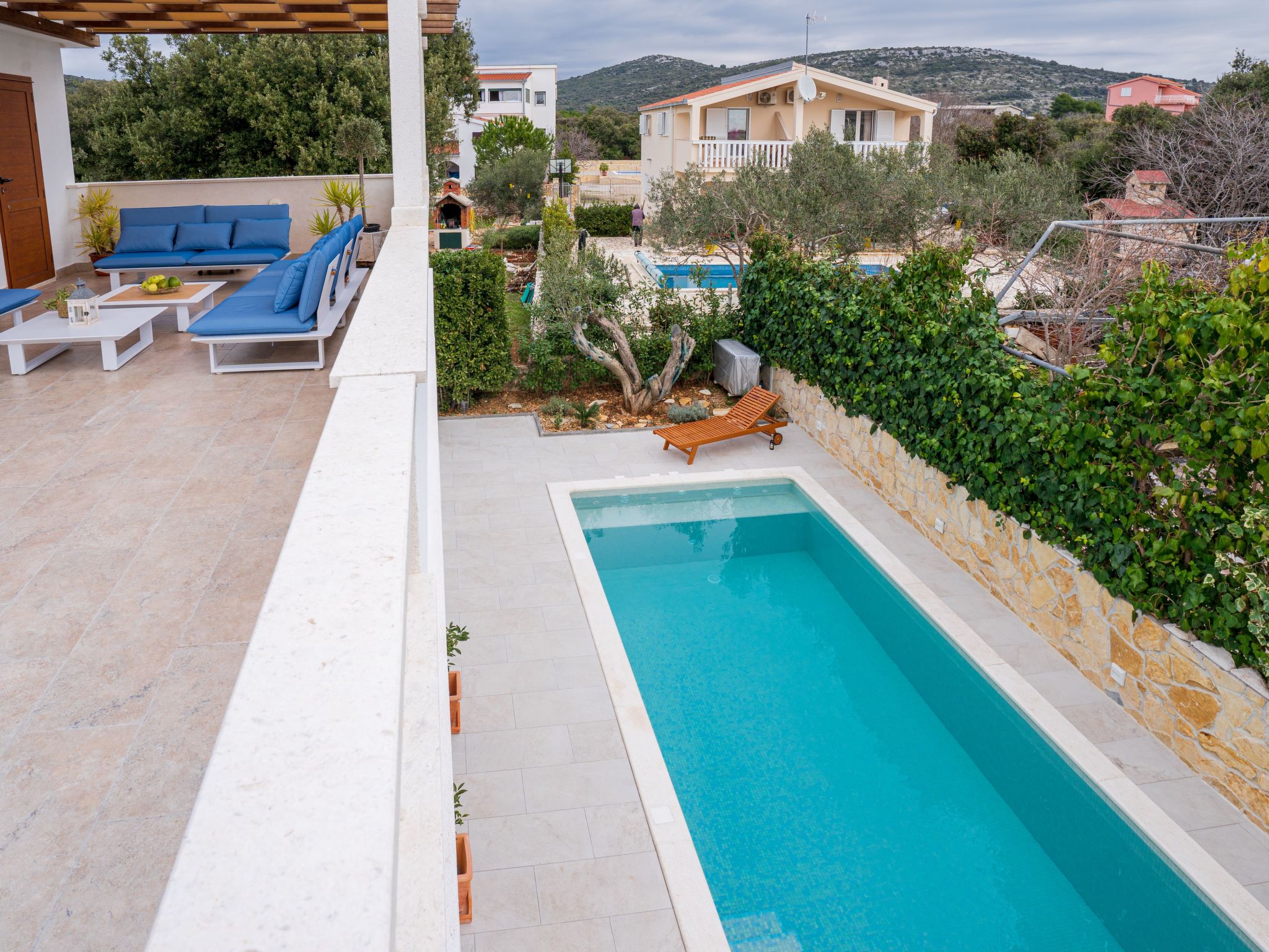 Ferienvilla "Casa Korina" mit eigenem Pool-Dedans