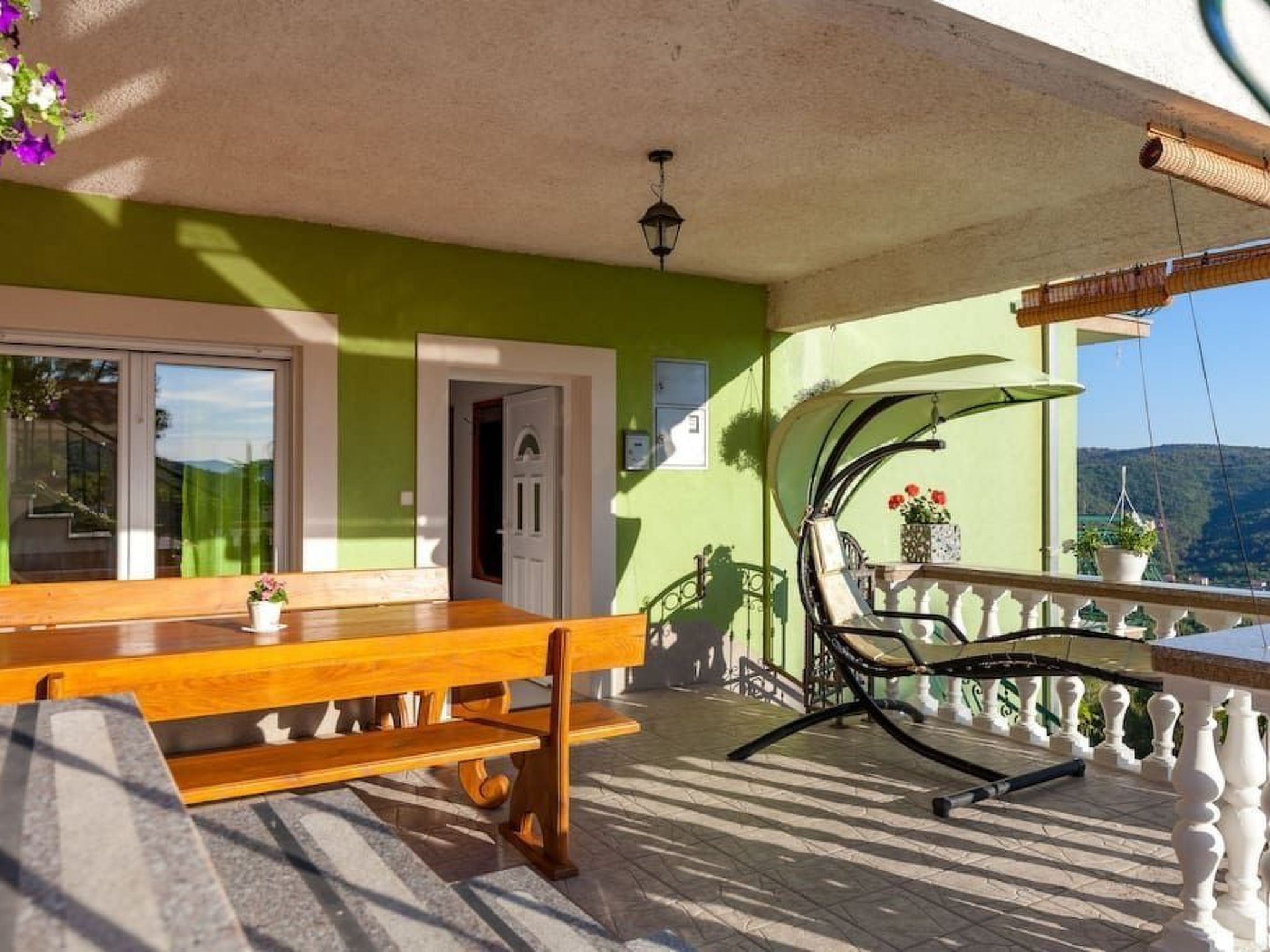 Privatwohnung mit Jacuzzi und Schwimmbad-Dedans