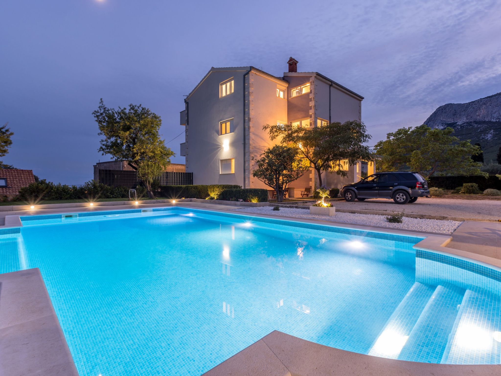 Villa Melki mit großem Privatpool