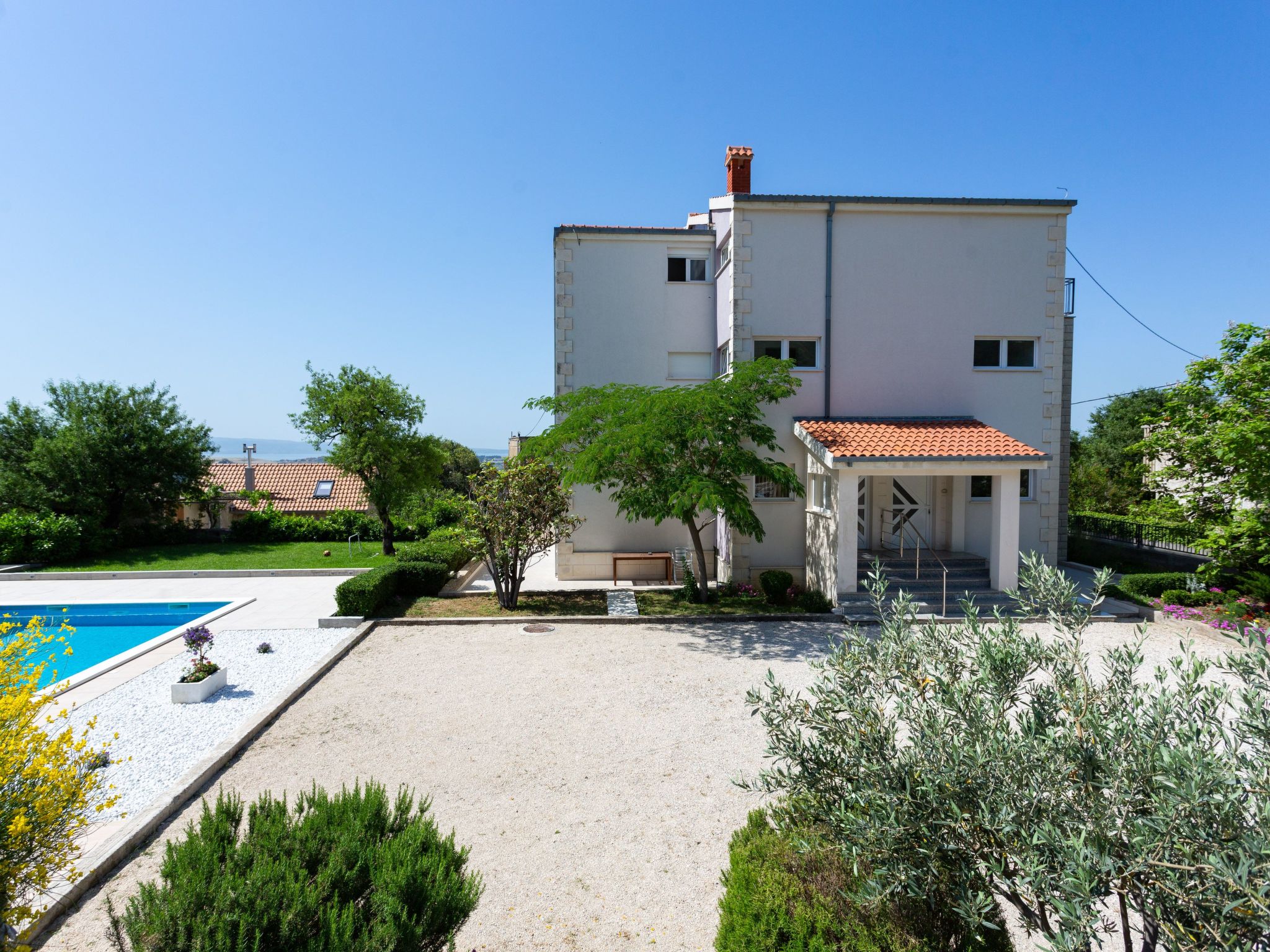 Villa Melki mit großem Privatpool-Drinnen