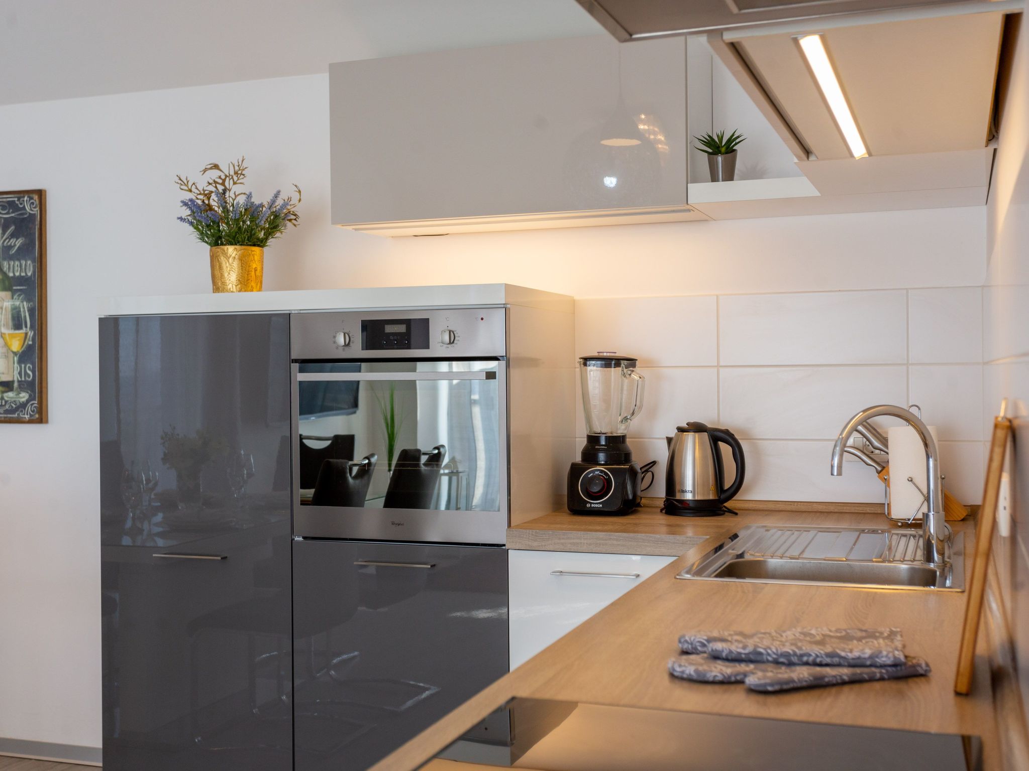 Villa Melki mit großem Privatpool-Drinnen