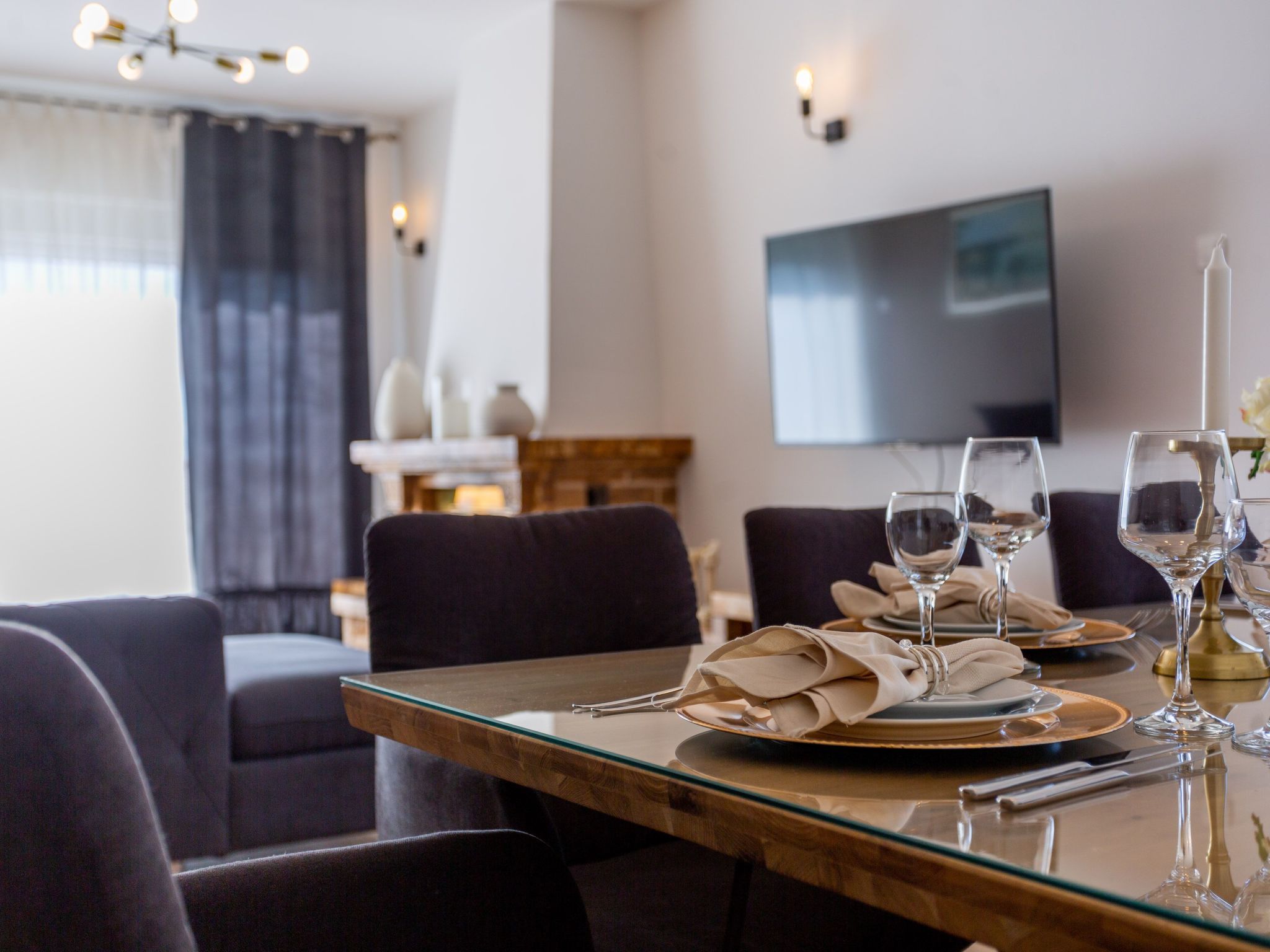 Villa Melki mit großem Privatpool-Drinnen