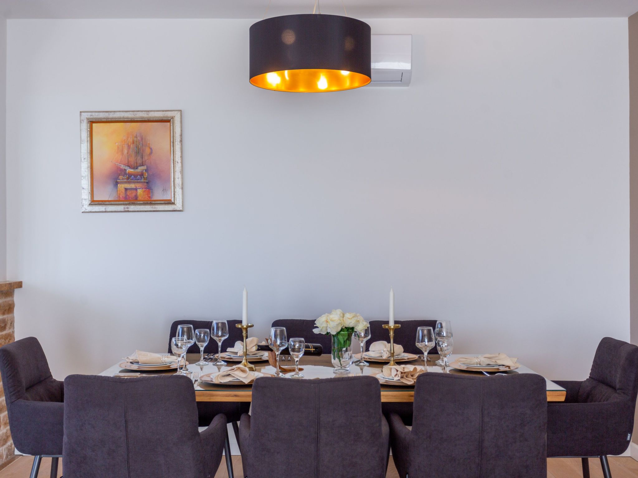 Villa Melki mit großem Privatpool-Drinnen