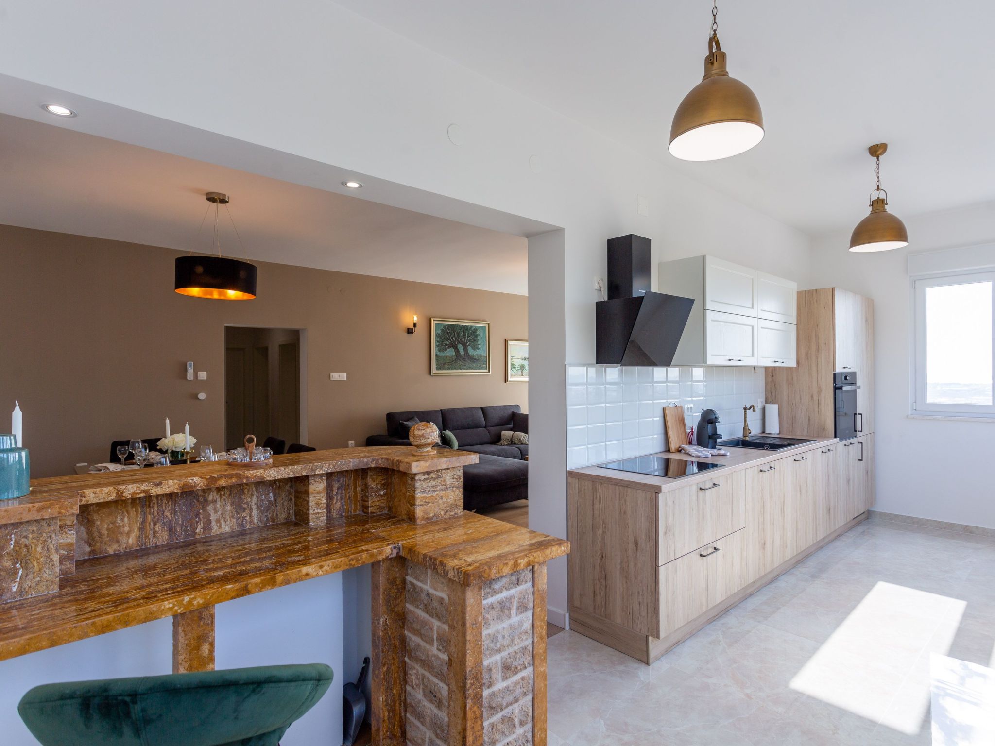 Villa Melki mit großem Privatpool-Drinnen