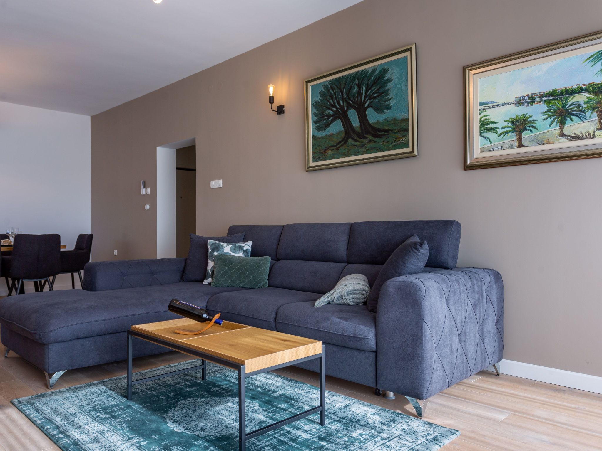 Villa Melki mit großem Privatpool-Drinnen