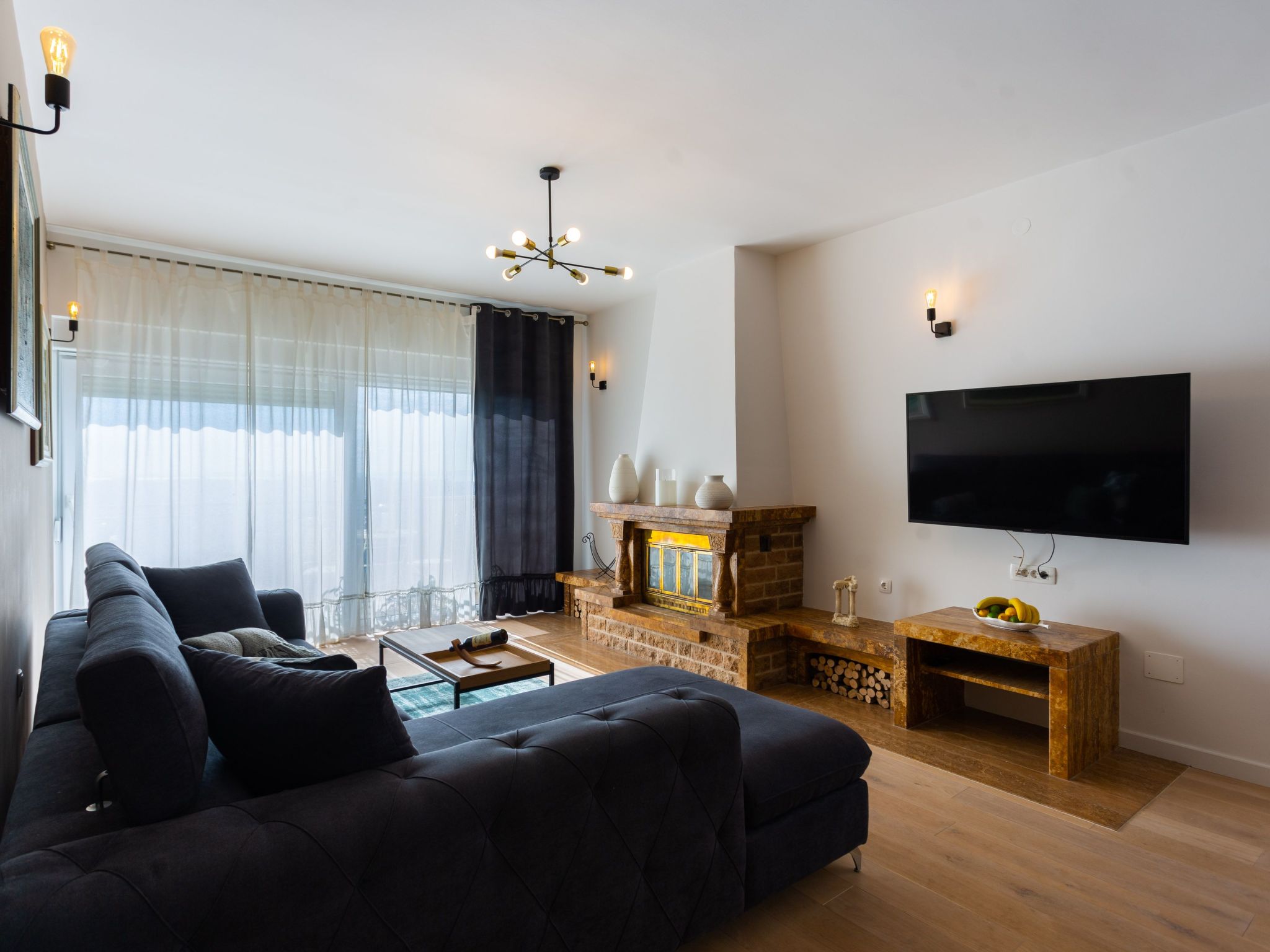 Villa Melki mit großem Privatpool-Drinnen