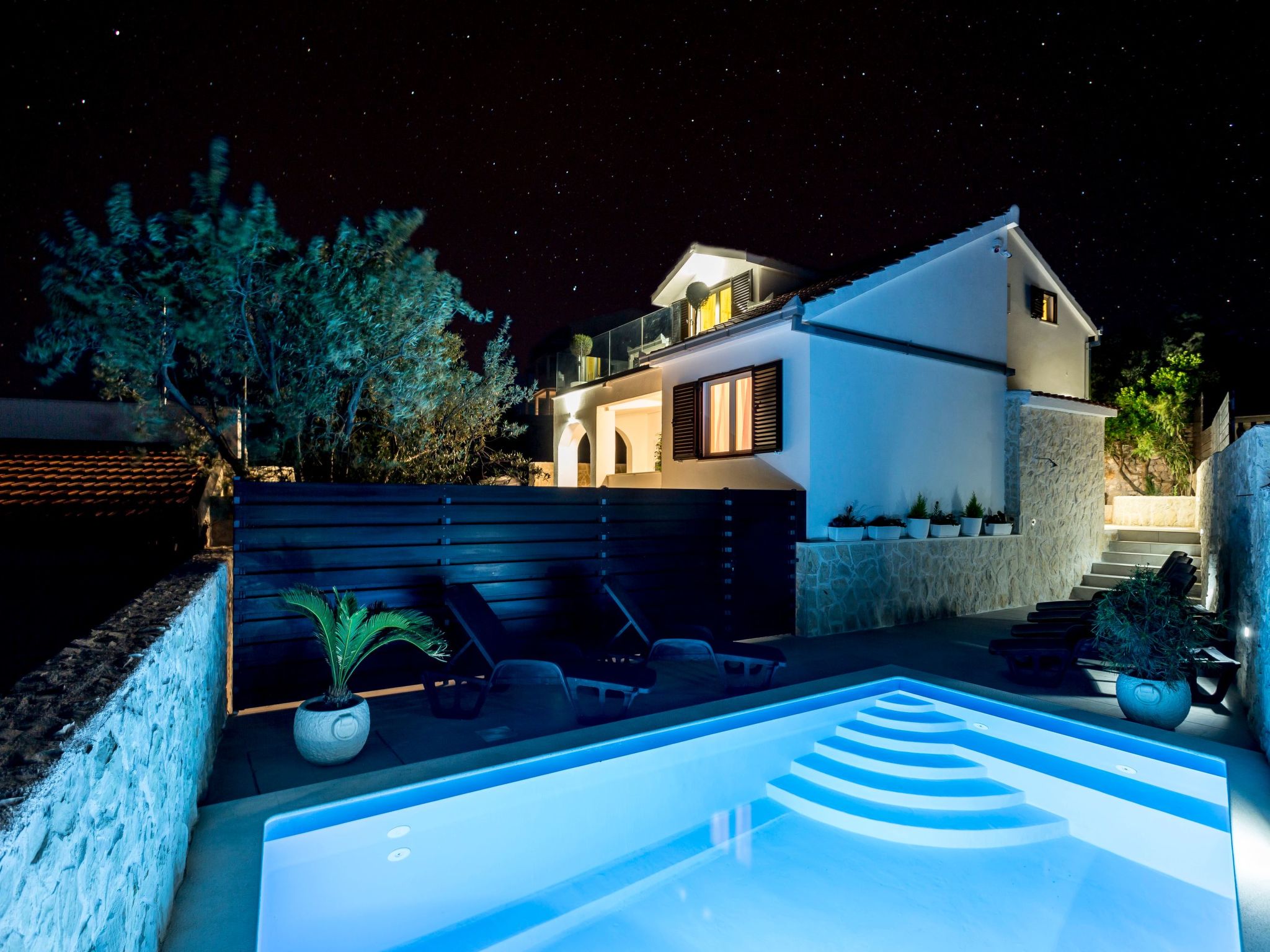 Vakantiehuis met privé zwembad in Klis (Kroatië) voor 9 personen