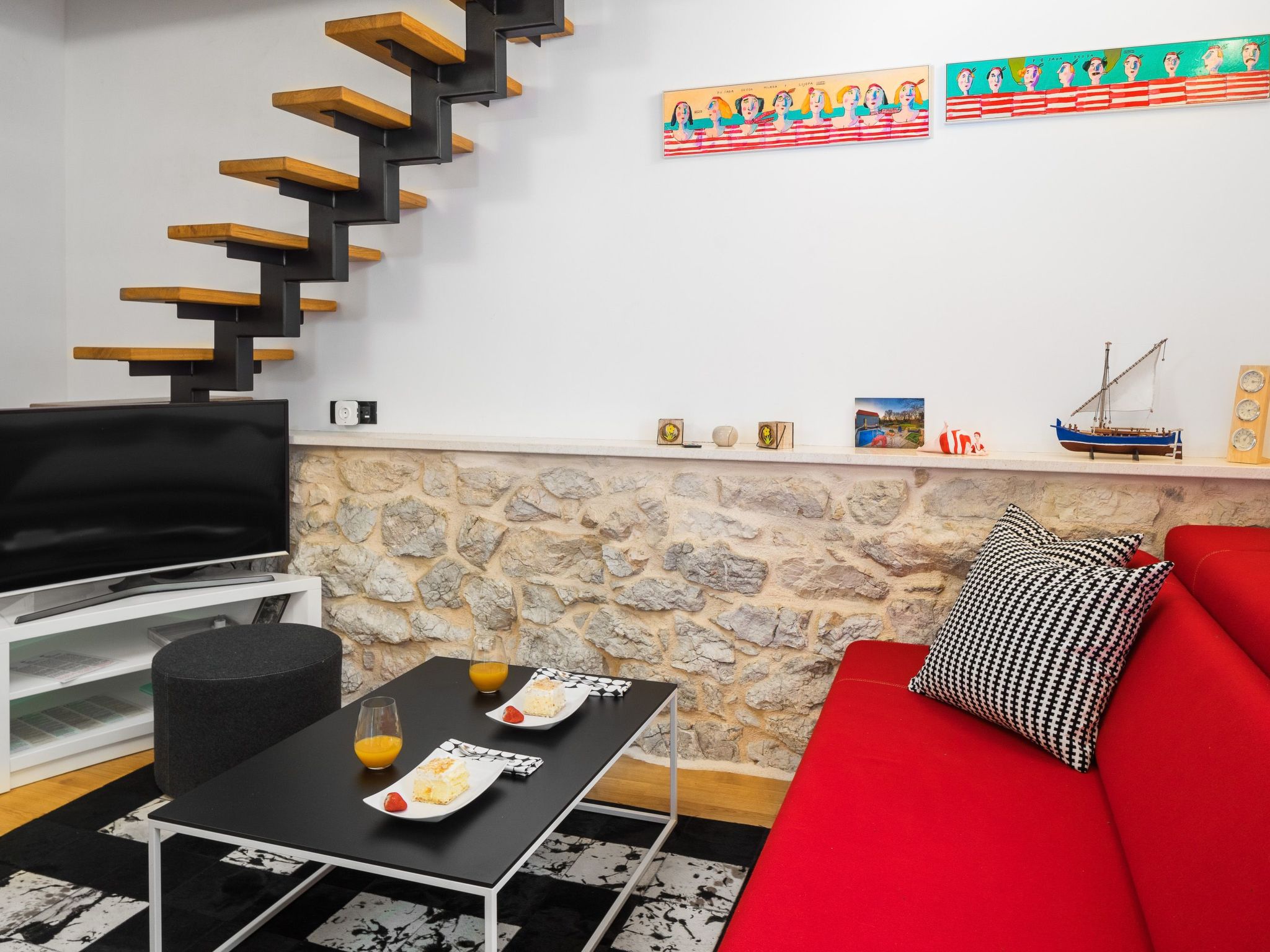 Gemütliches Ferienhaus Mia-Drinnen