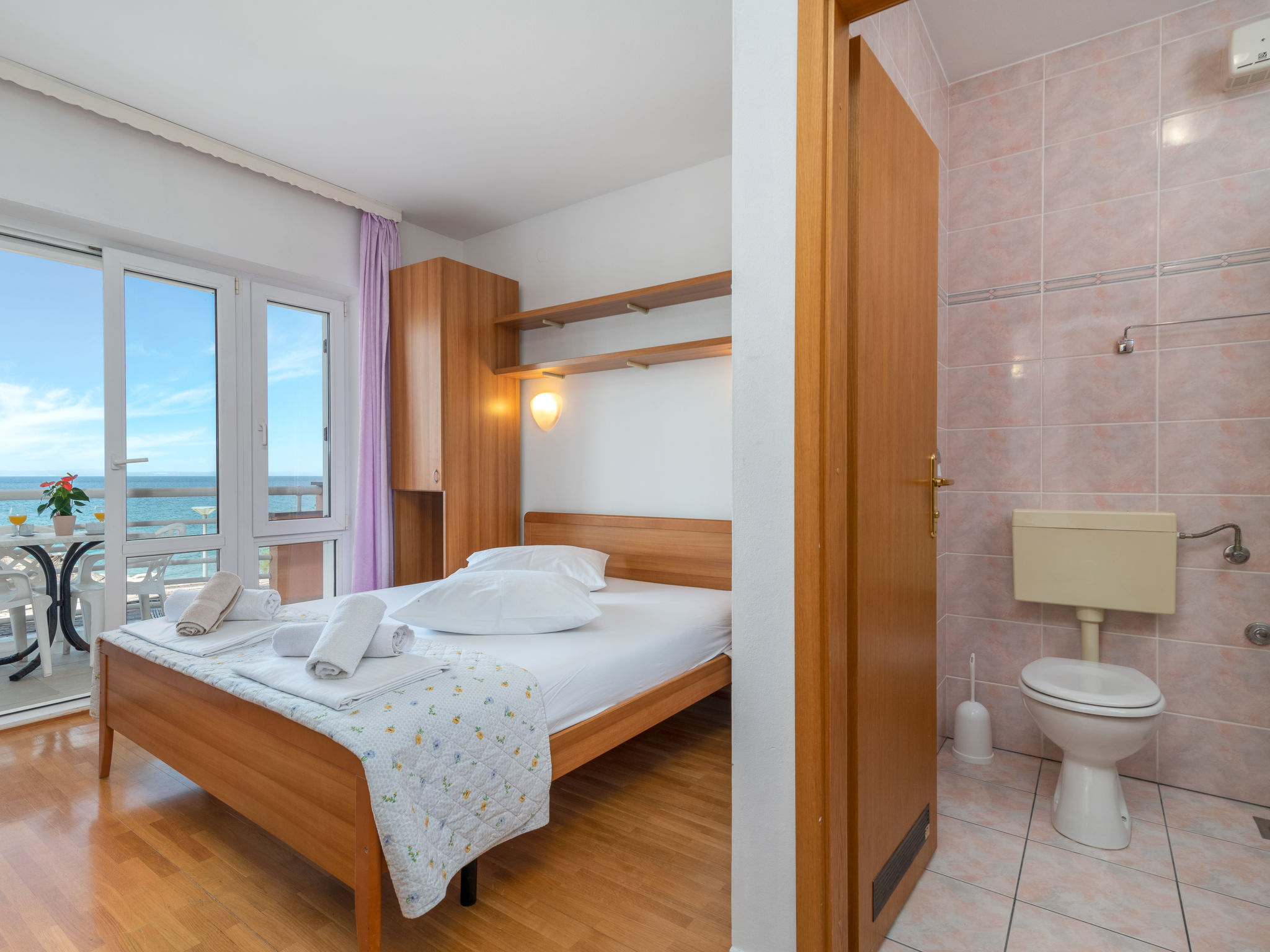 Knusse studio aan zee in Podstrana met adembenemend uitzicht - foto 12