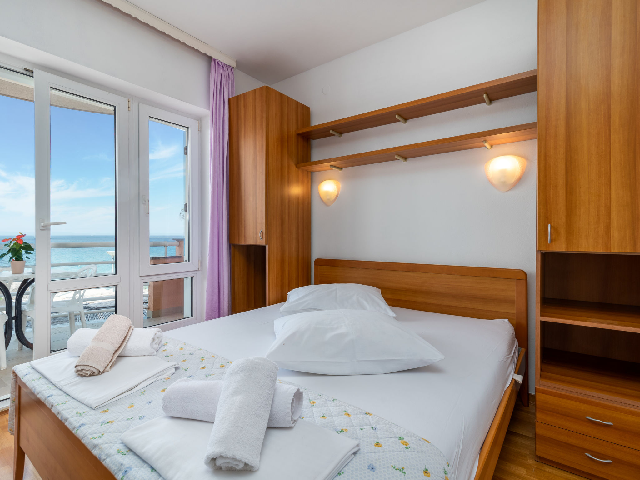 Knusse studio aan zee in Podstrana met adembenemend uitzicht - foto 3
