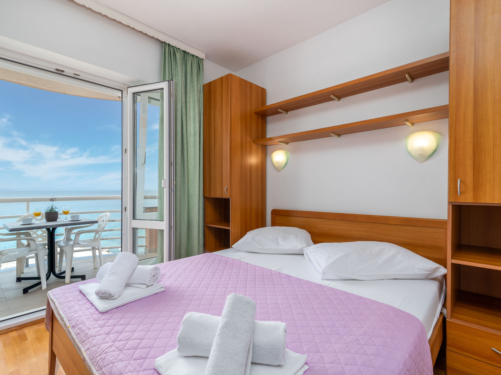 Knusse studio aan zee in Podstrana met directe strandtoegang - foto 14