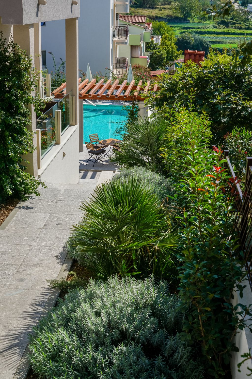 Für 4 Personen ca. 50 m&sup2; in Podstrana, Dalmatien (Gespanschaft Split-Dalma-Outside