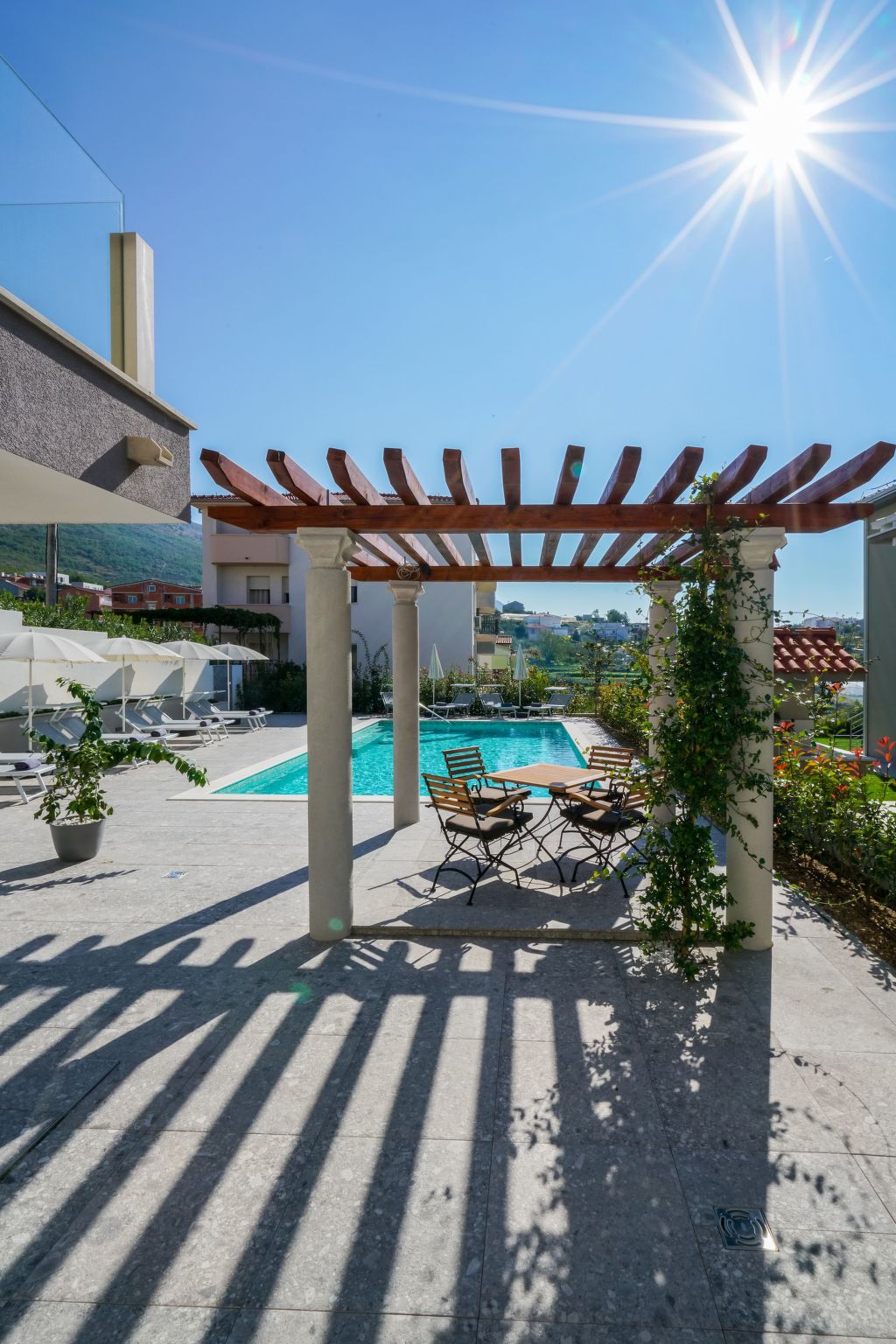 Für 4 Personen ca. 44 m&sup2; in Podstrana, Dalmatien (Gespanschaft Split-Dalma