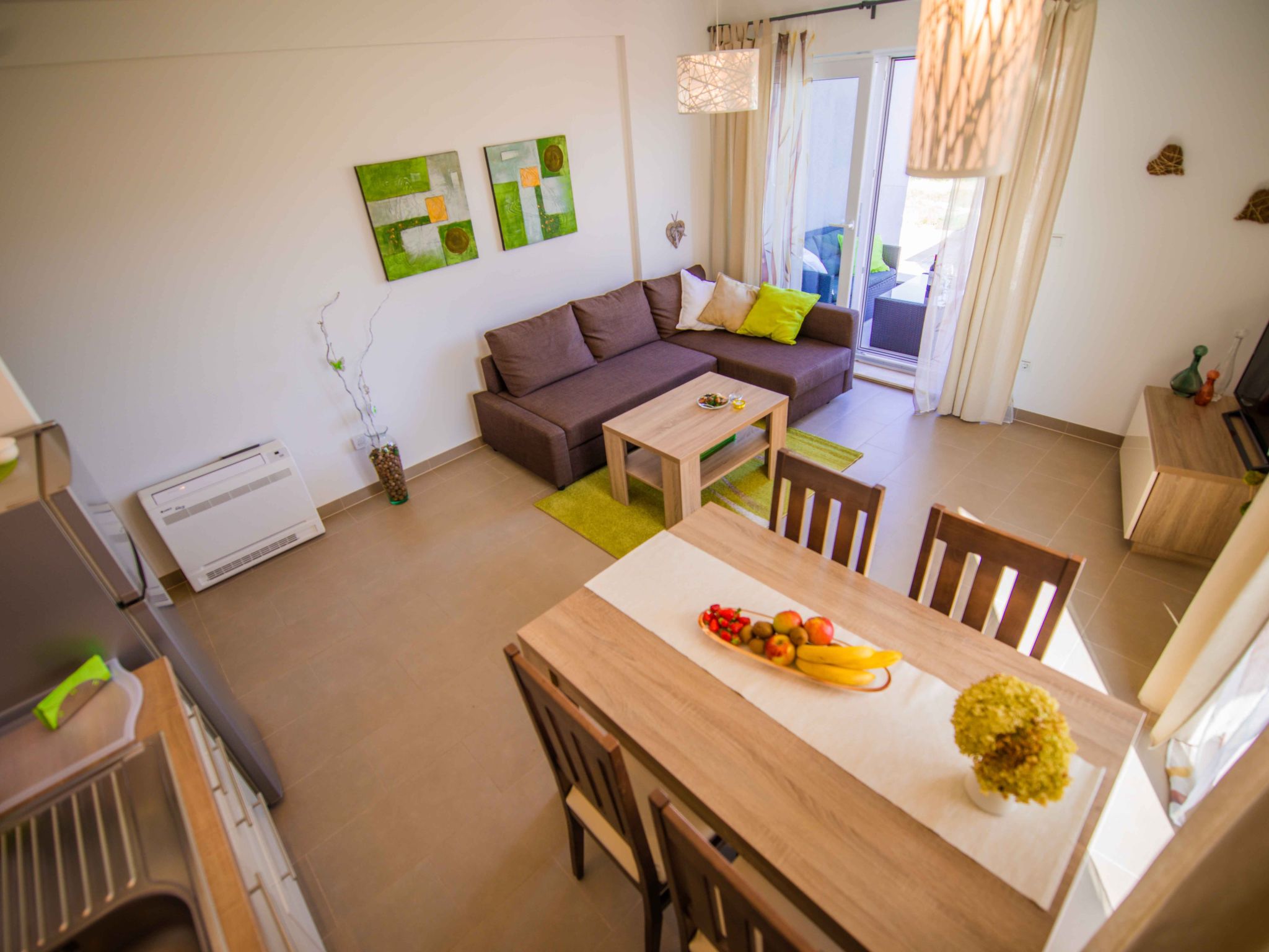 Für 4 Personen ca. 75 m&sup2; in Podstrana, Dalmatien (Gespanschaft Split-Dalma-Inside