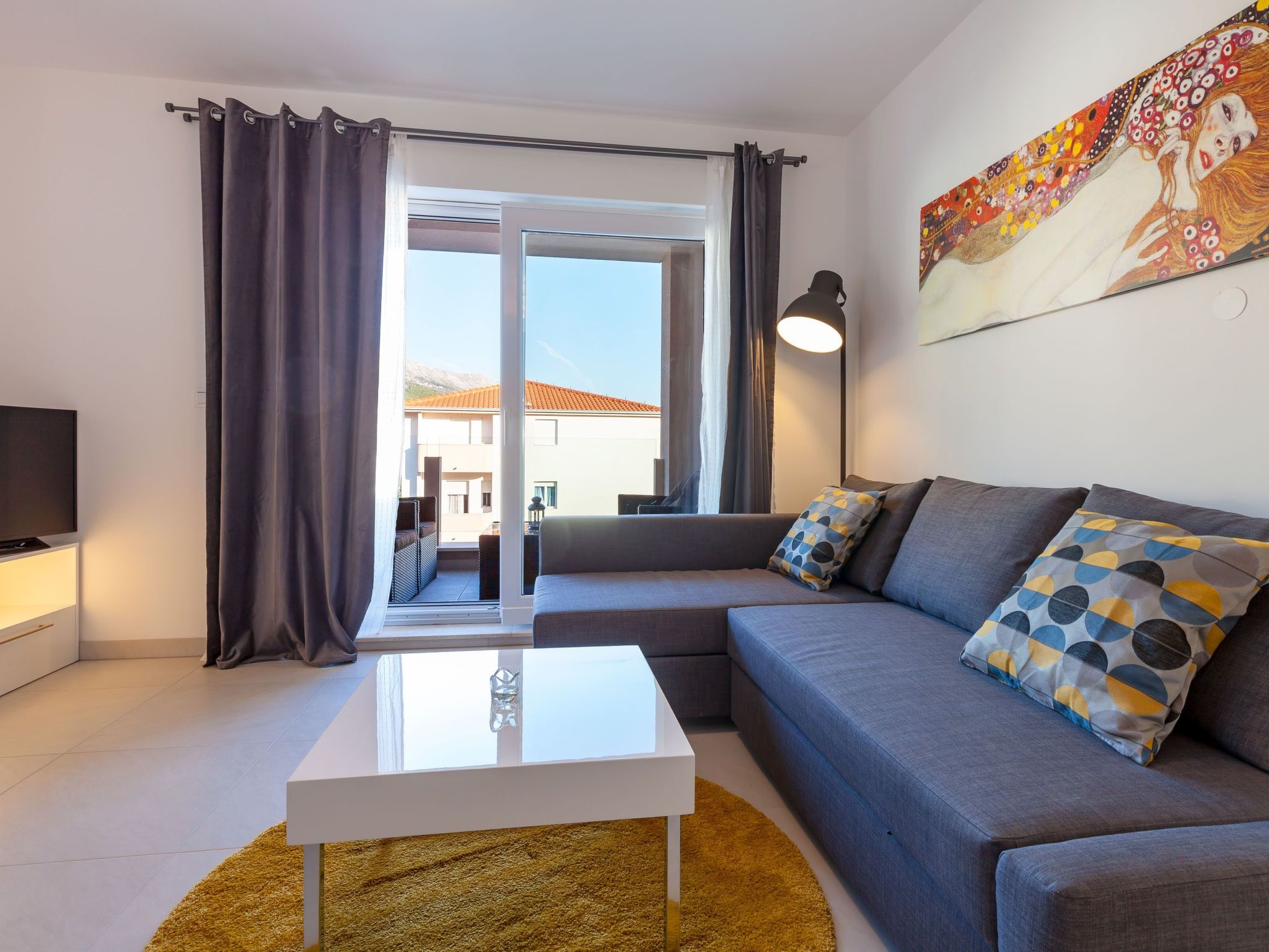 Für 4 Personen ca. 46 m&sup2; in Podstrana, Dalmatien (Gespanschaft Split-Dalma-Inside