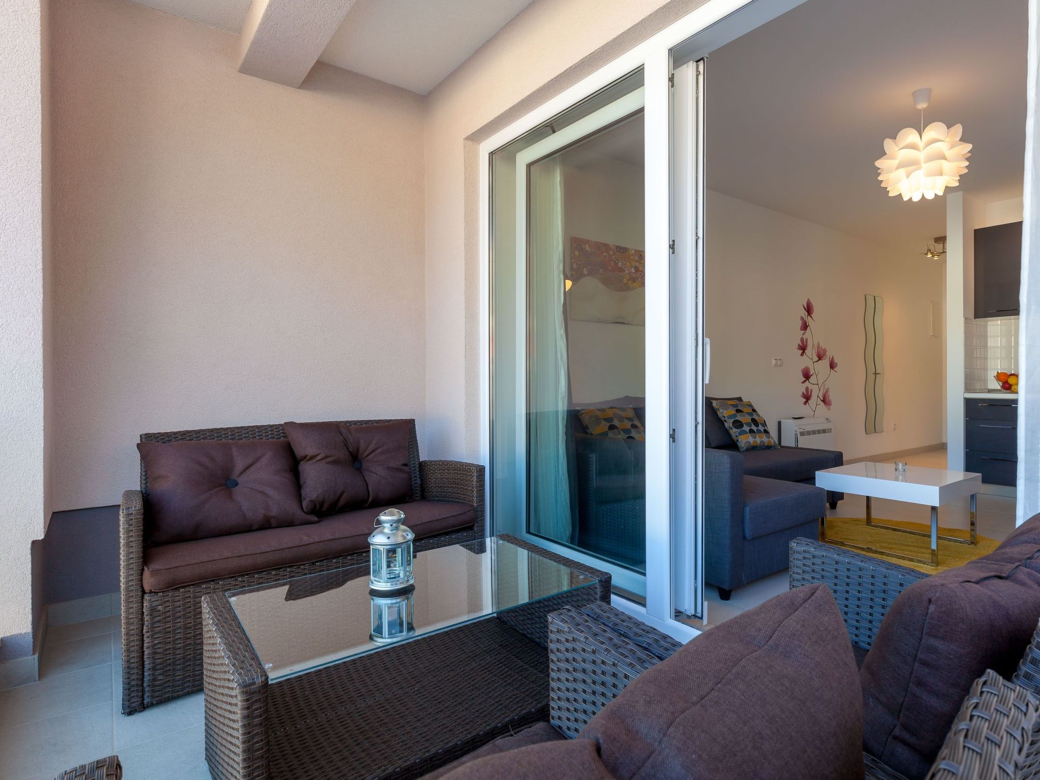 Für 4 Personen ca. 46 m&sup2; in Podstrana, Dalmatien (Gespanschaft Split-Dalma-Inside